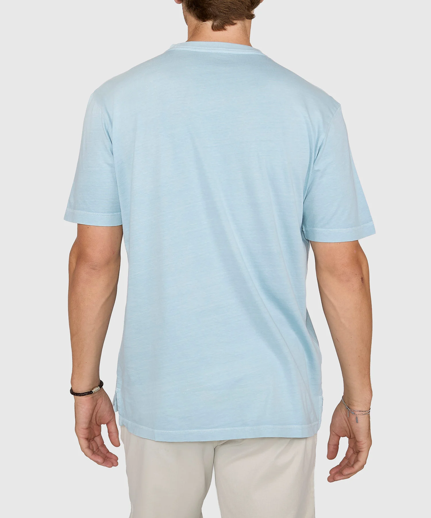 Westport Lifestyle Short Sleeve Sunwashed Crew Neck Pocket T-Shirt - Image 23