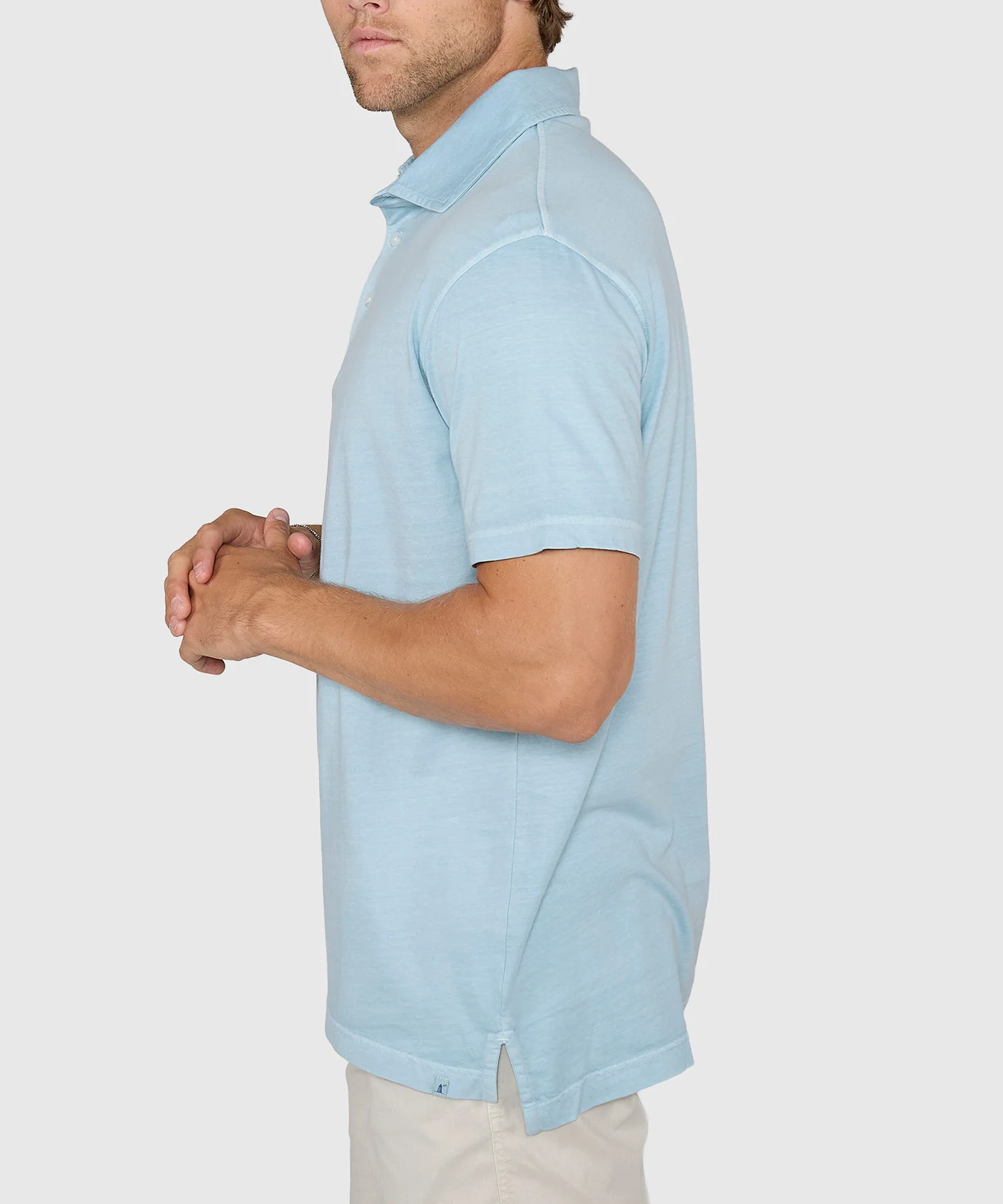 Westport Lifestyle Short Sleeve Sunwashed Polo - Image 16