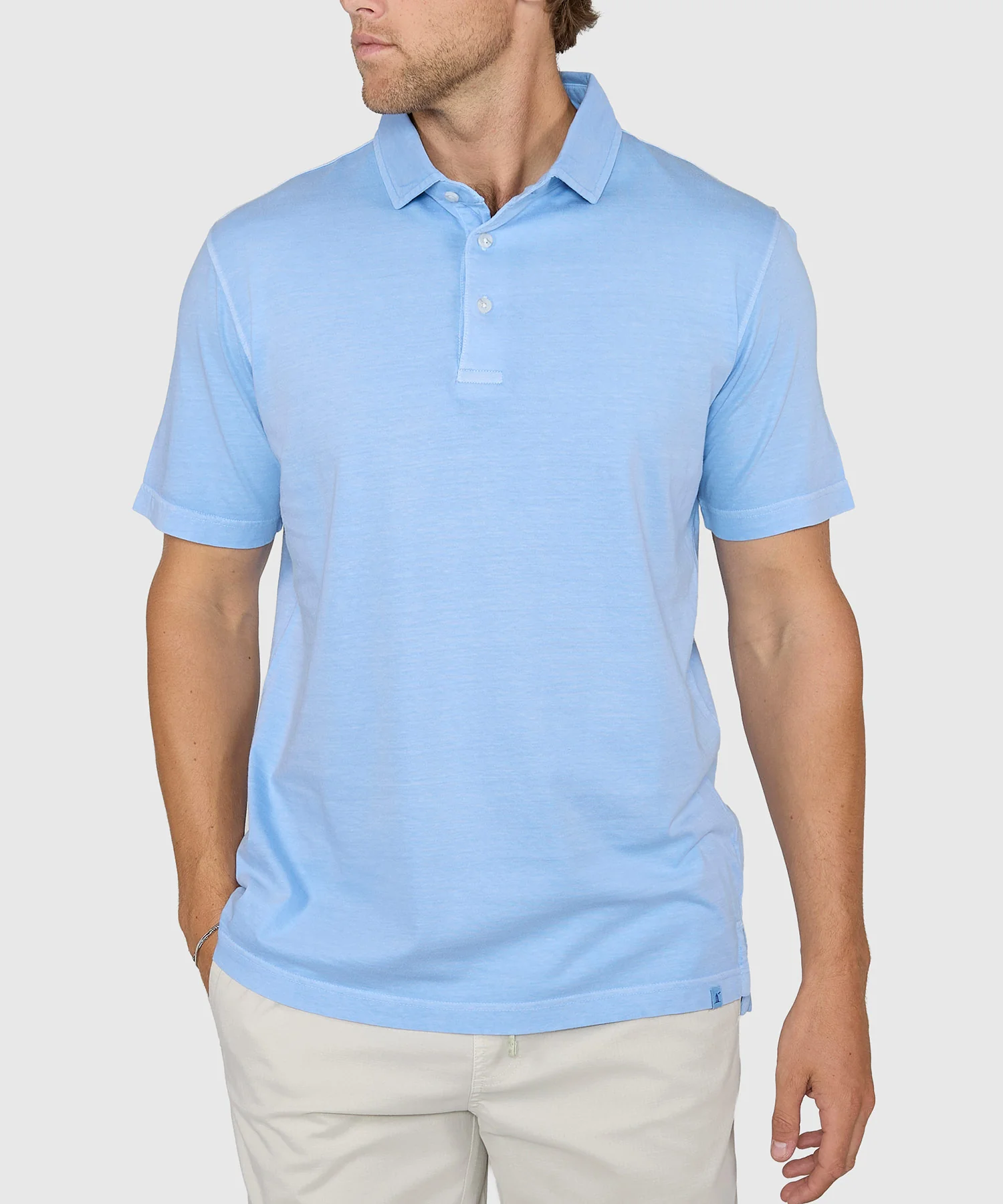 Westport Lifestyle Short Sleeve Sunwashed Polo - Image 9