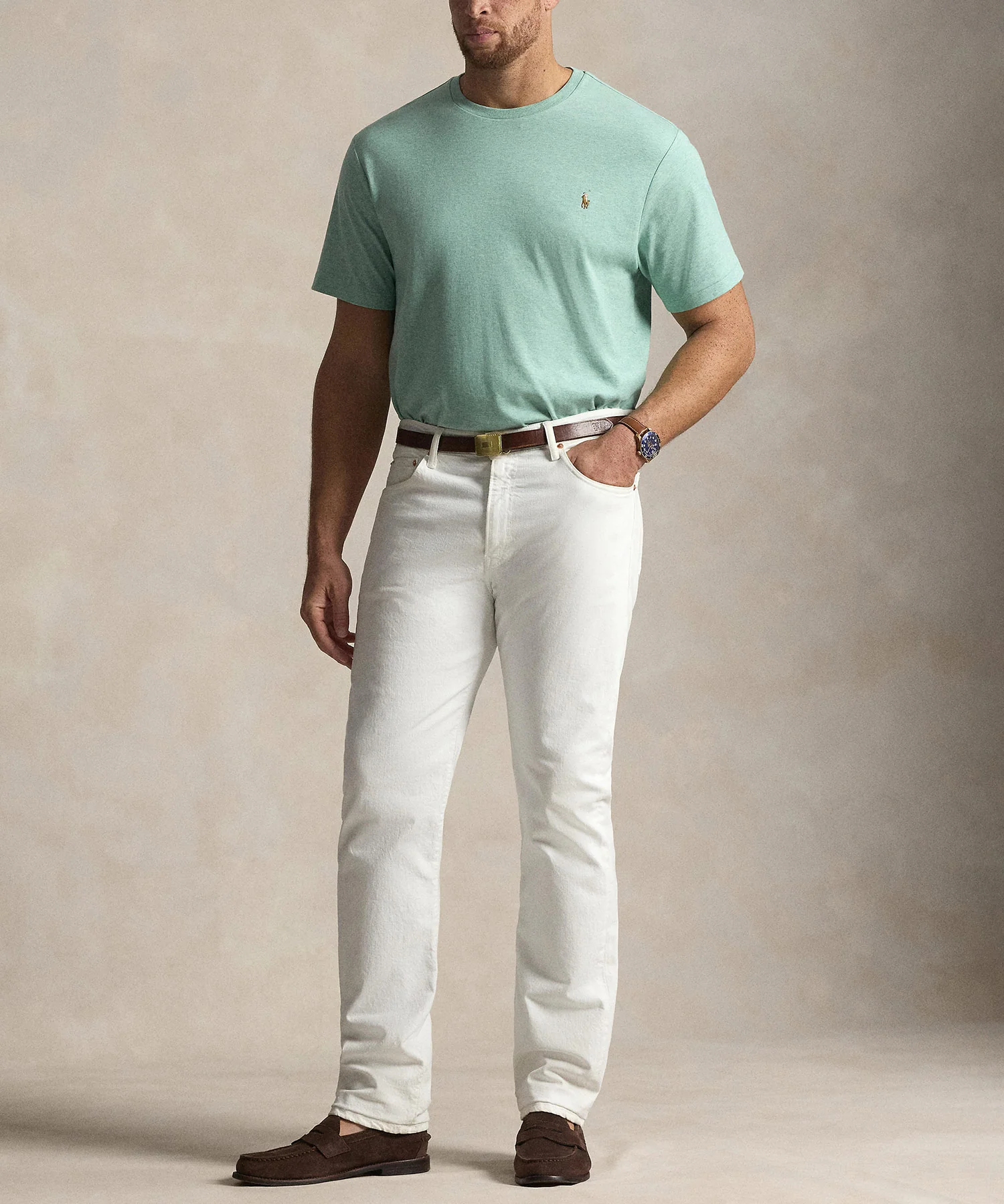Polo Ralph Lauren Short Sleeve Soft Touch Cotton T-Shirt - Image 11