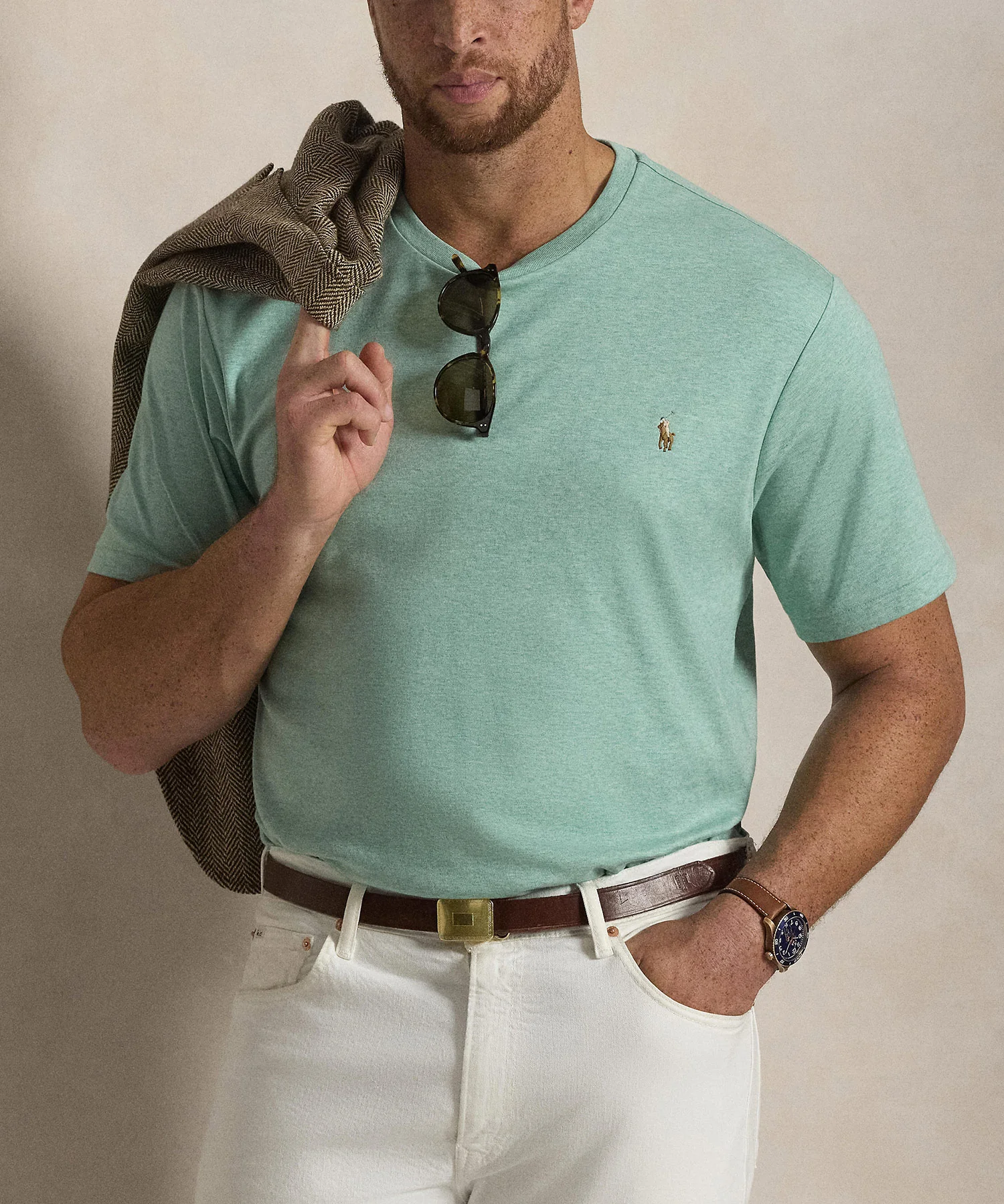 Polo Ralph Lauren Short Sleeve Soft Touch Cotton T-Shirt - Image 12