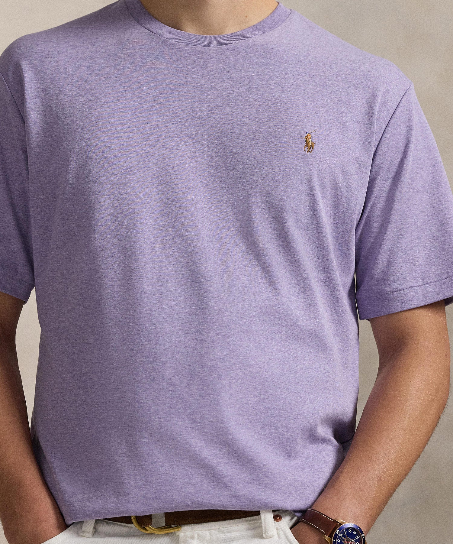 Polo Ralph Lauren Short Sleeve Soft Touch Cotton T-Shirt - Image 5