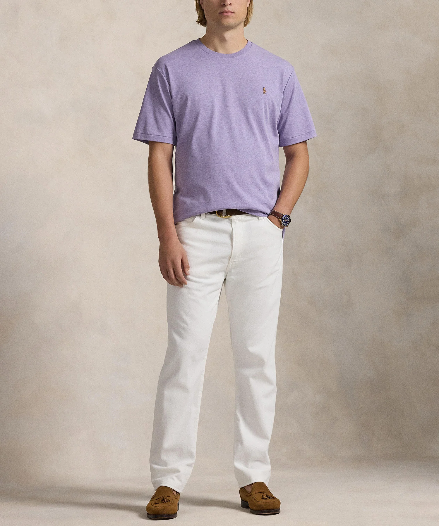 Polo Ralph Lauren Short Sleeve Soft Touch Cotton T-Shirt - Image 7