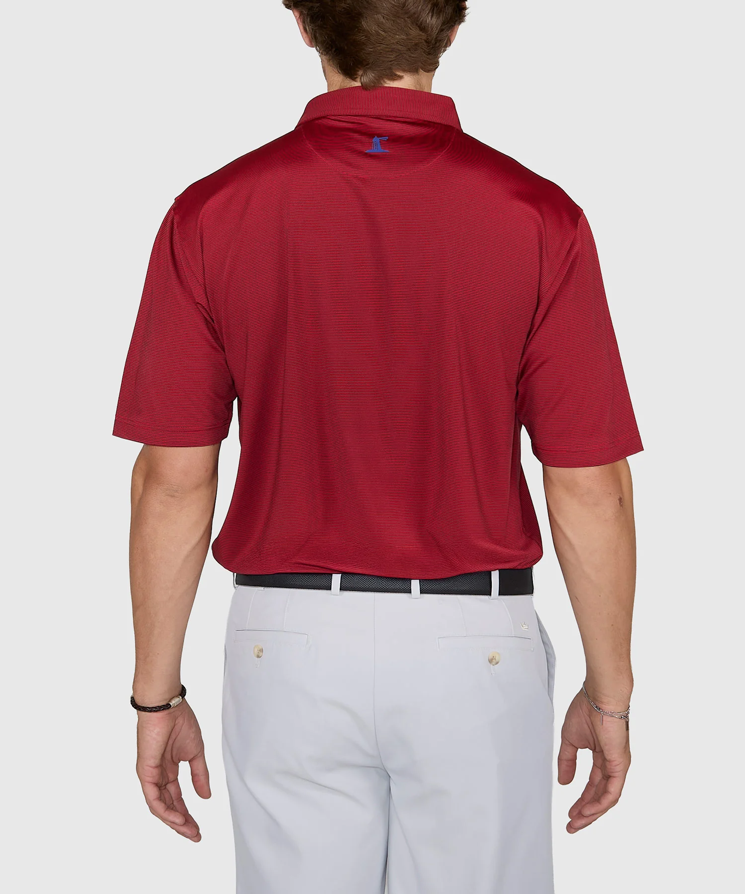 Westport Lifestyle Short Sleeve Performance Stripe Polo - Image 3
