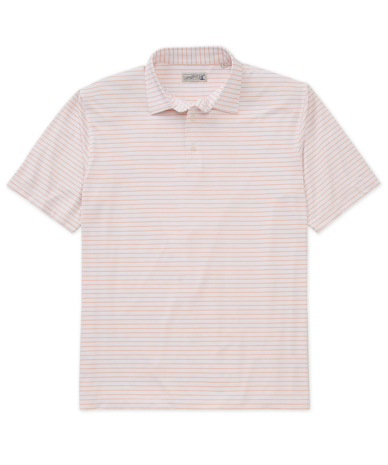 Westport Lifestyle Short Sleeve Performance Stripe Polo - Image 5