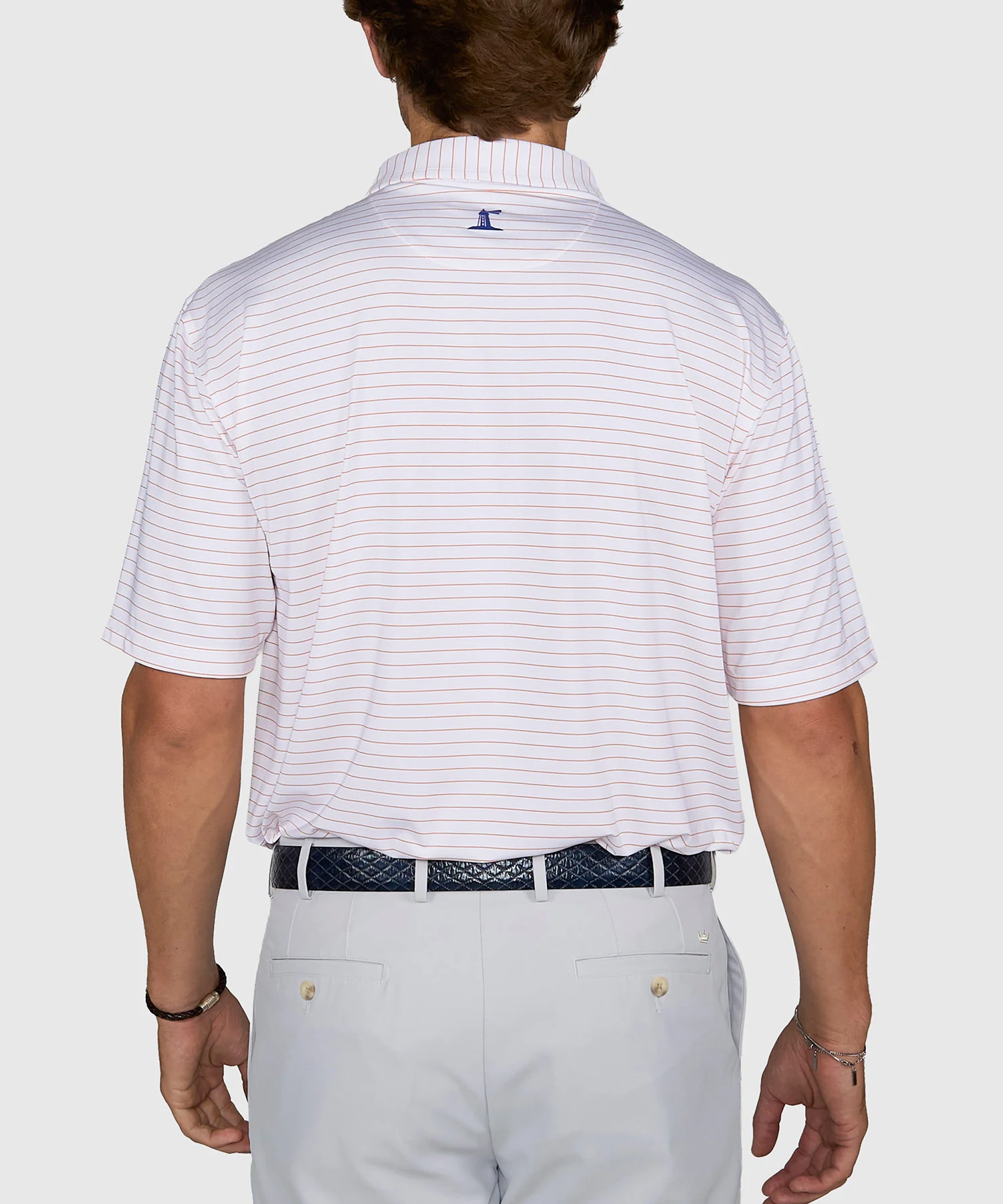 Westport Lifestyle Short Sleeve Performance Stripe Polo - Image 8