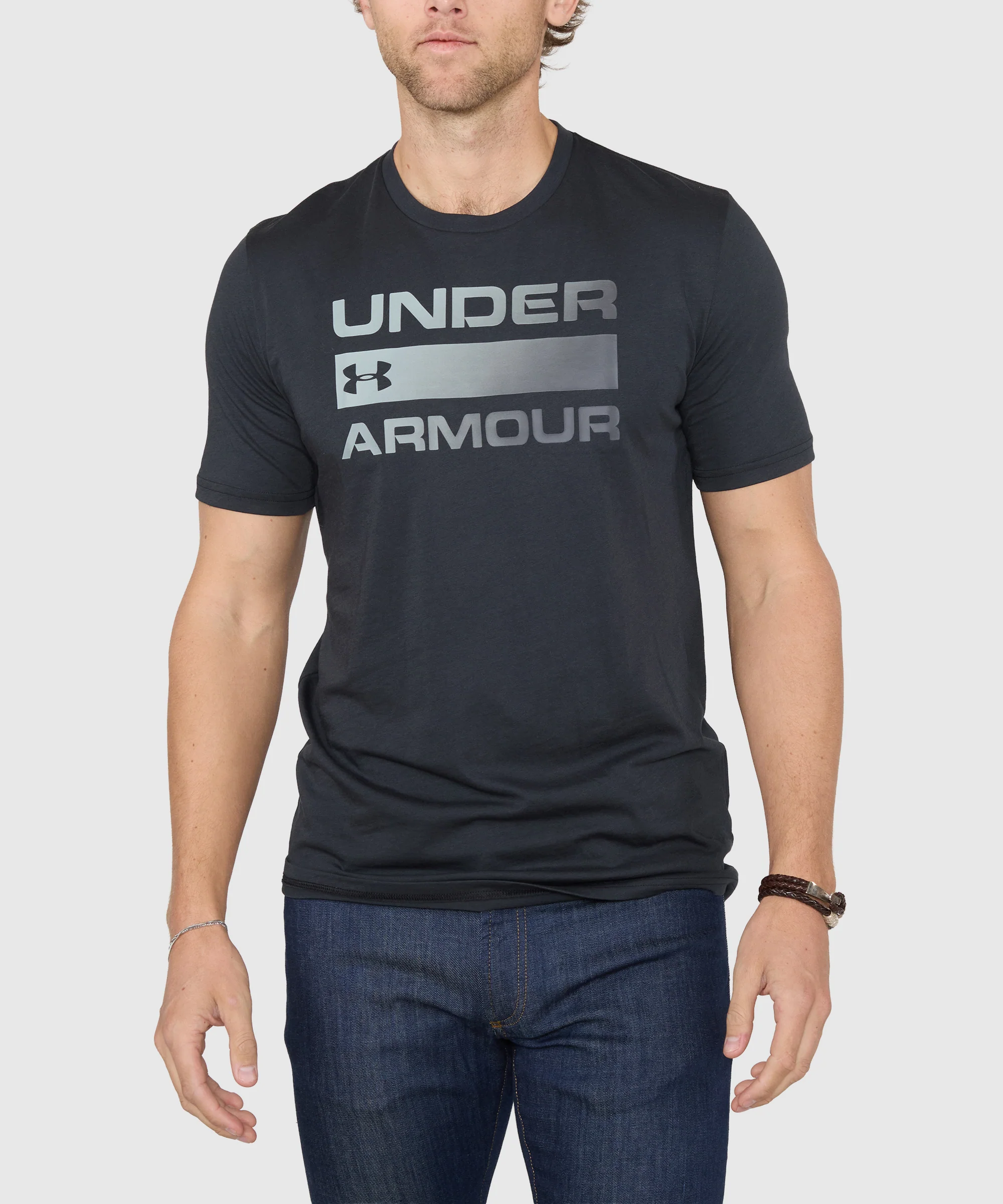 Under Armour Short Sleeve Woodmark Logo Graphic T-Shirt - Image 4