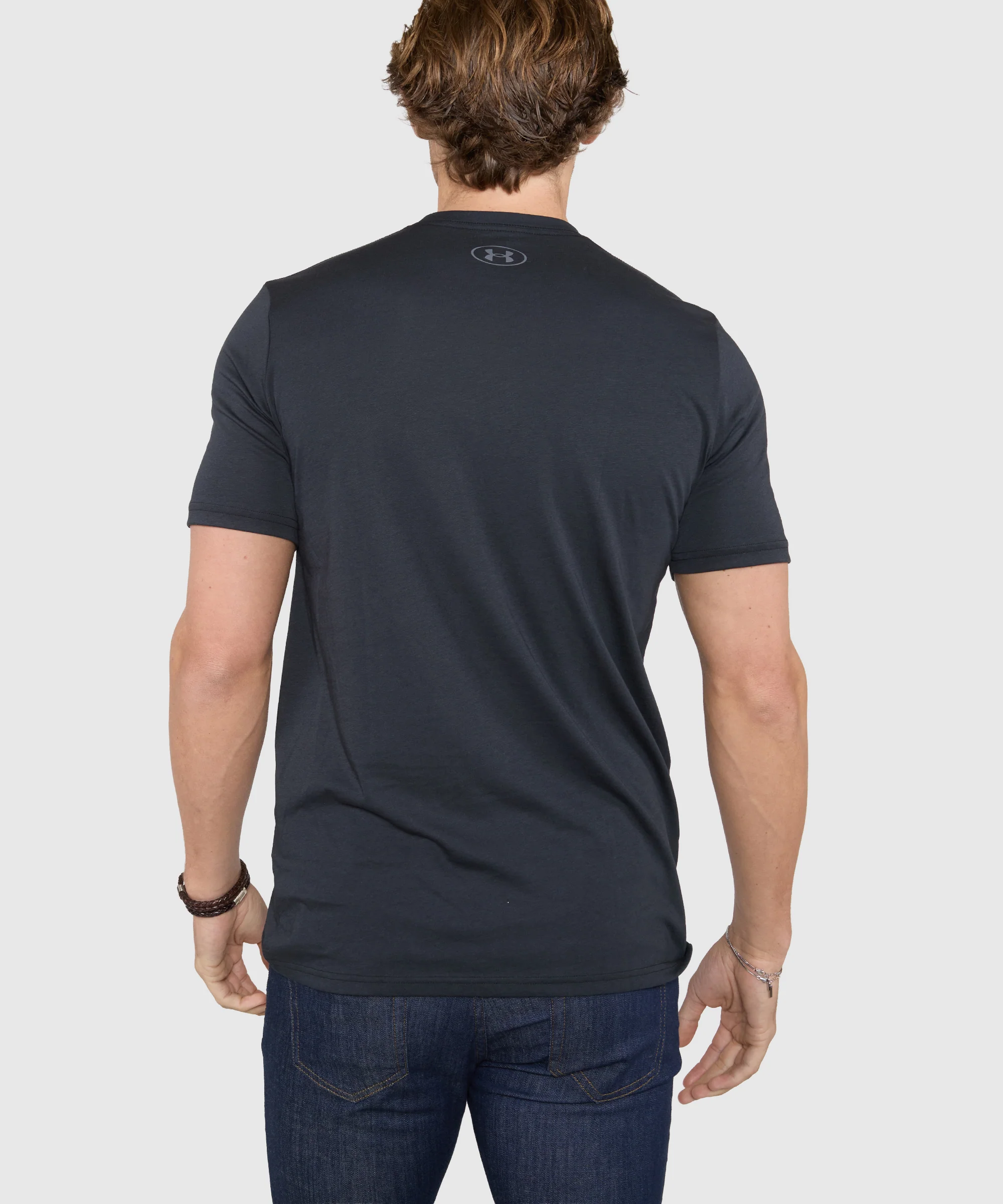 Under Armour Short Sleeve Woodmark Logo Graphic T-Shirt - Image 5