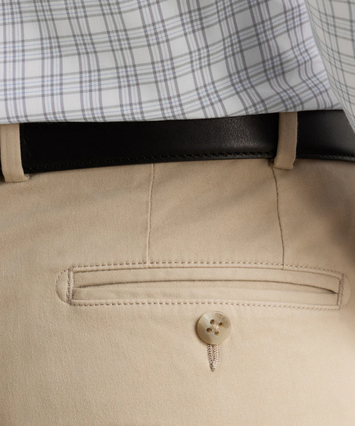 Peter Millar Signature Sateen Flat Front Trouser - Image 4