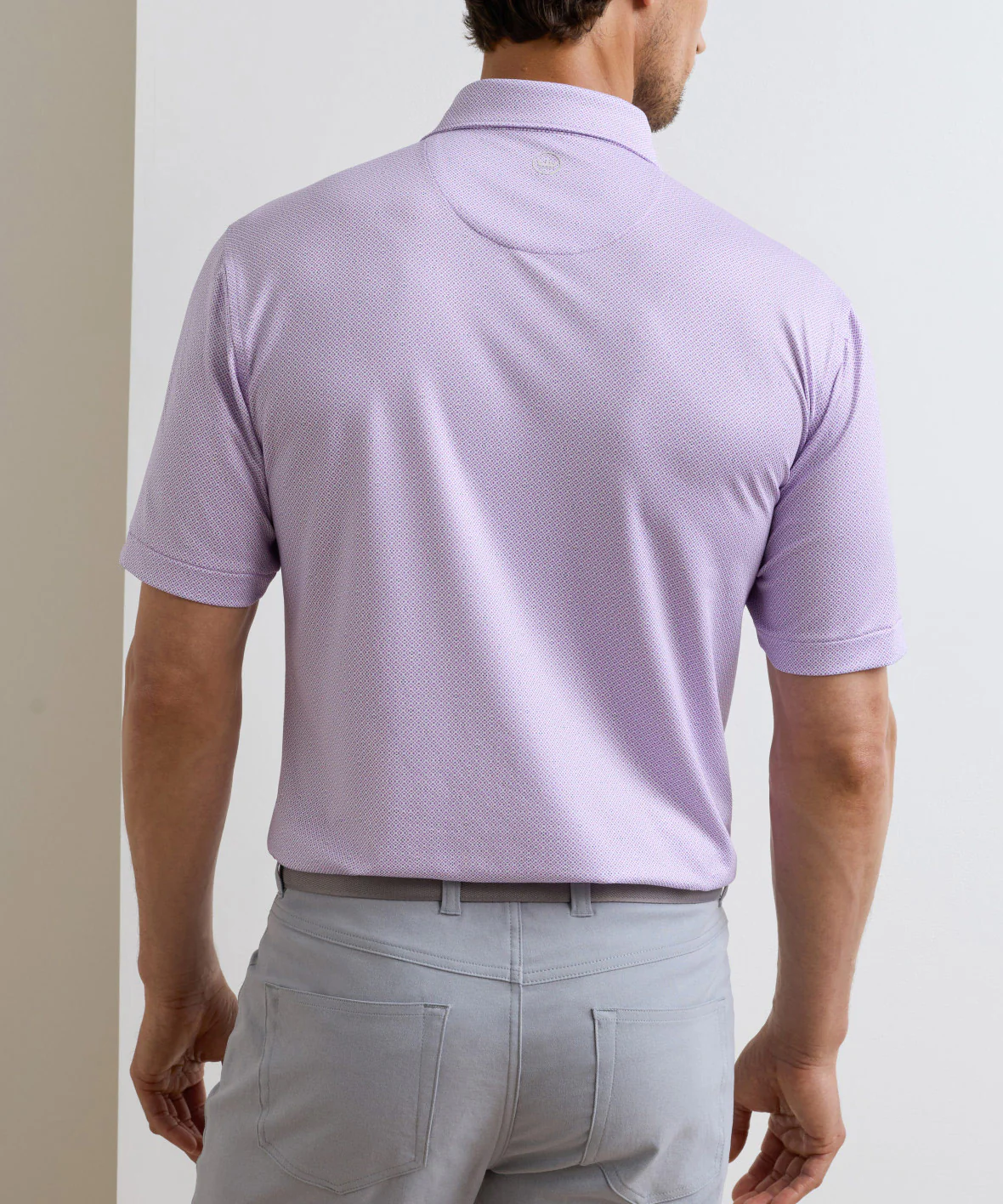 Peter Millar Ash Grove Print Short Sleeve Performance Polo - Image 3
