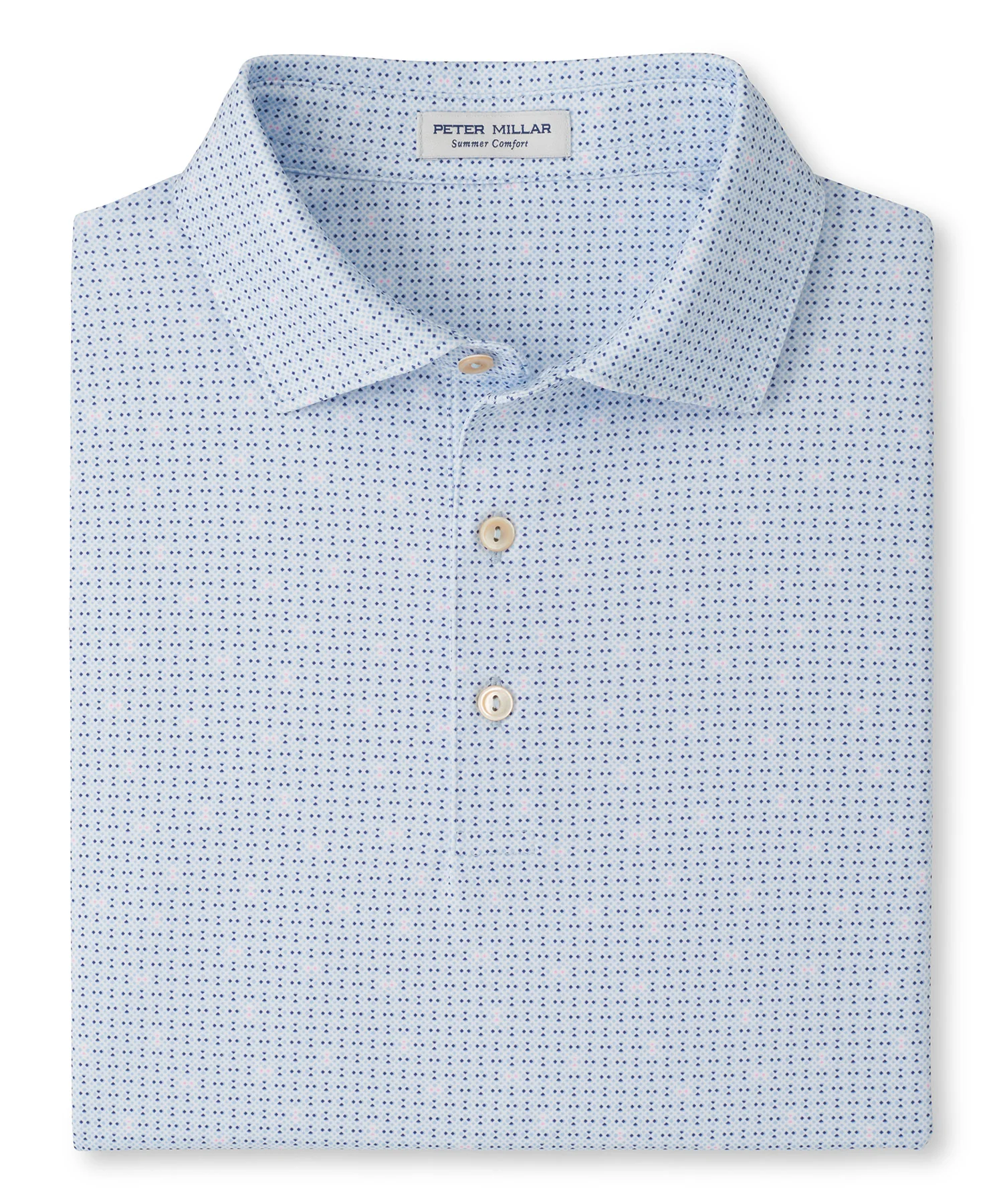 Peter Millar Ash Grove Print Short Sleeve Performance Polo - Image 6