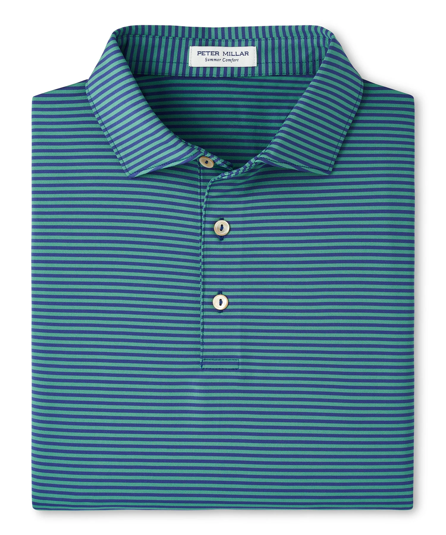 Peter Millar Hales Stripe Short Sleeve Performance Polo - Image 13