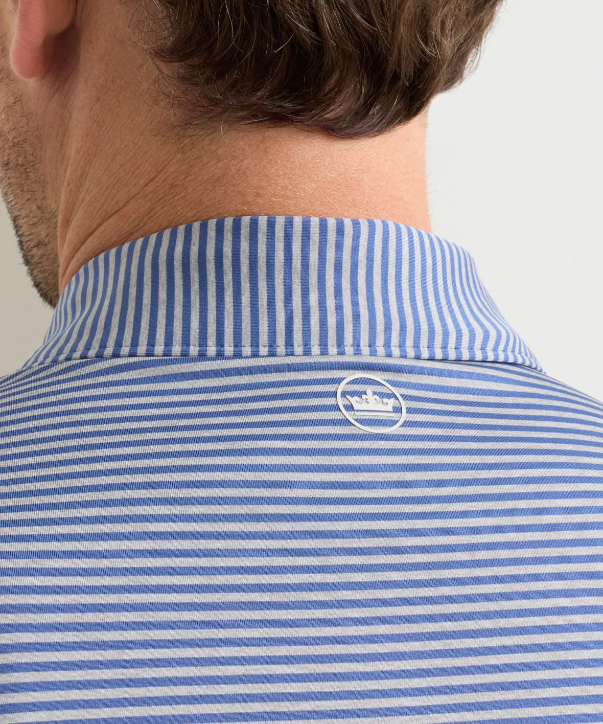Peter Millar Hales Stripe Short Sleeve Performance Polo - Image 21