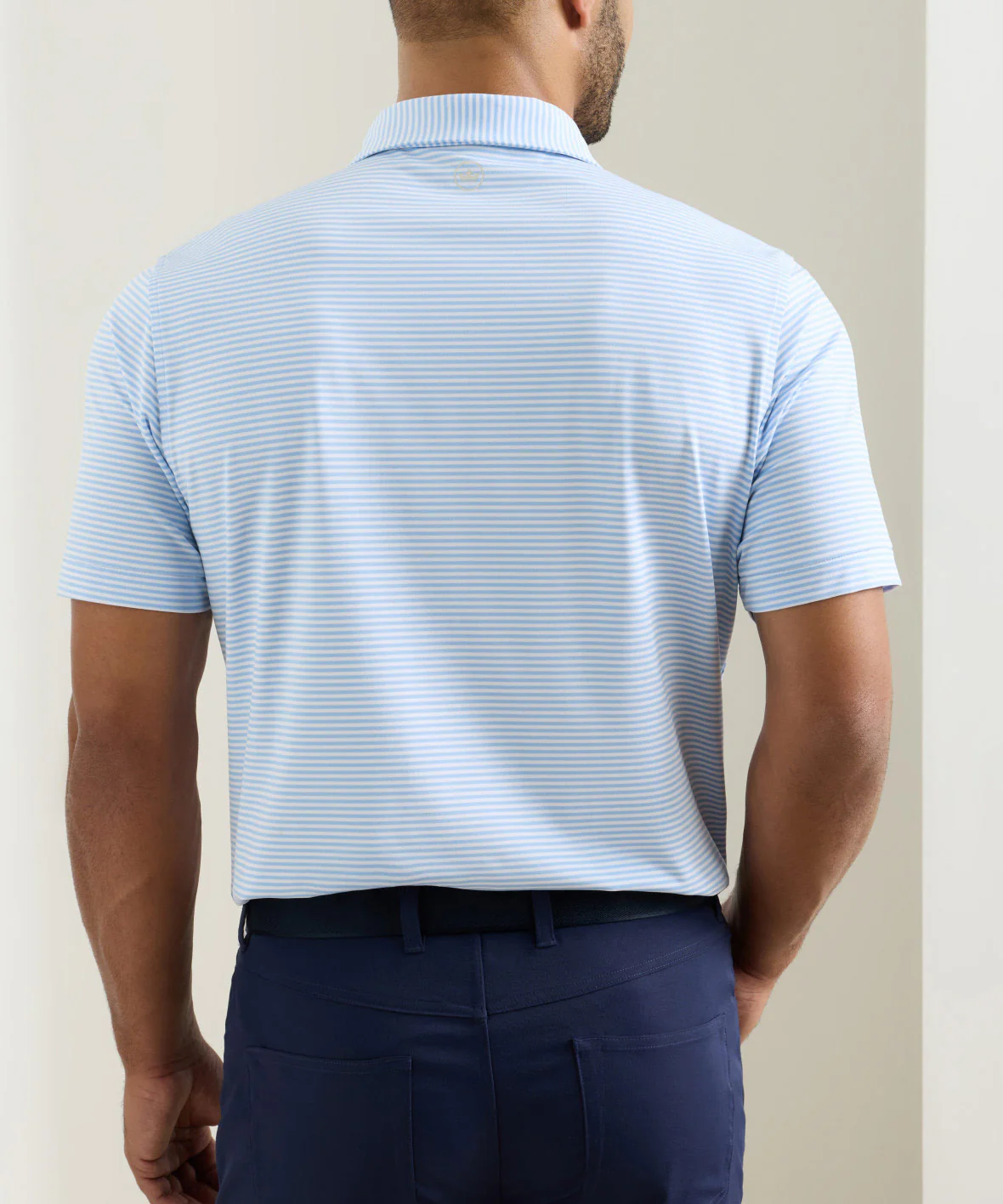 Peter Millar Hales Stripe Short Sleeve Performance Polo - Image 27