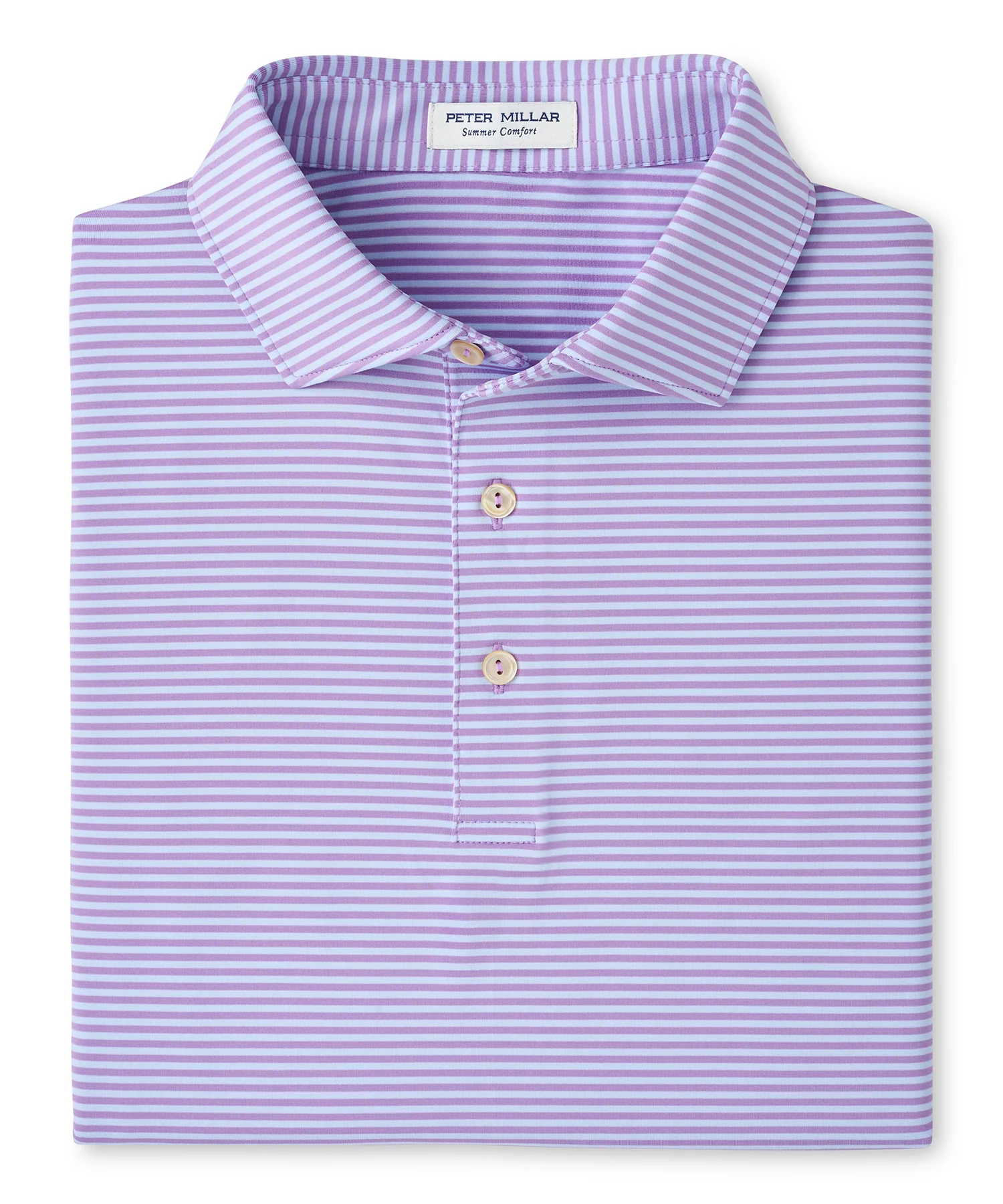 Peter Millar Hales Stripe Short Sleeve Performance Polo - Image 8