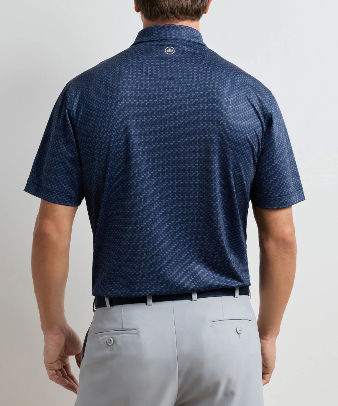 Peter Millar Bunker Bar Print Short Sleeve Performance Polo - Image 3