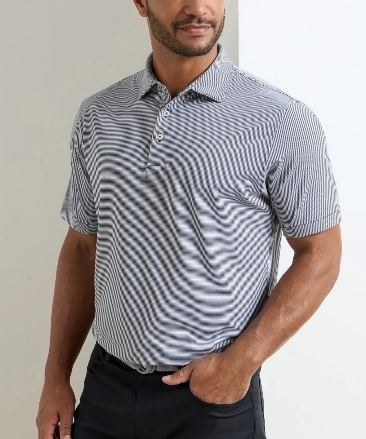Peter Millar Jubilee Stripe Short Sleeve Polo - Image 33
