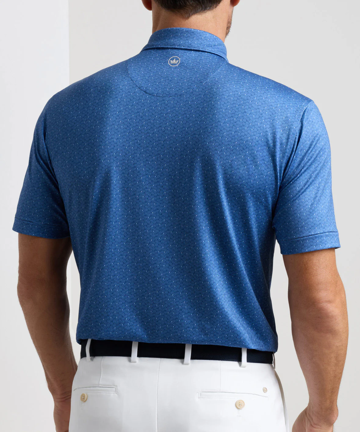 Peter Millar Negroni Print Short Sleeve Performance Polo - Image 3