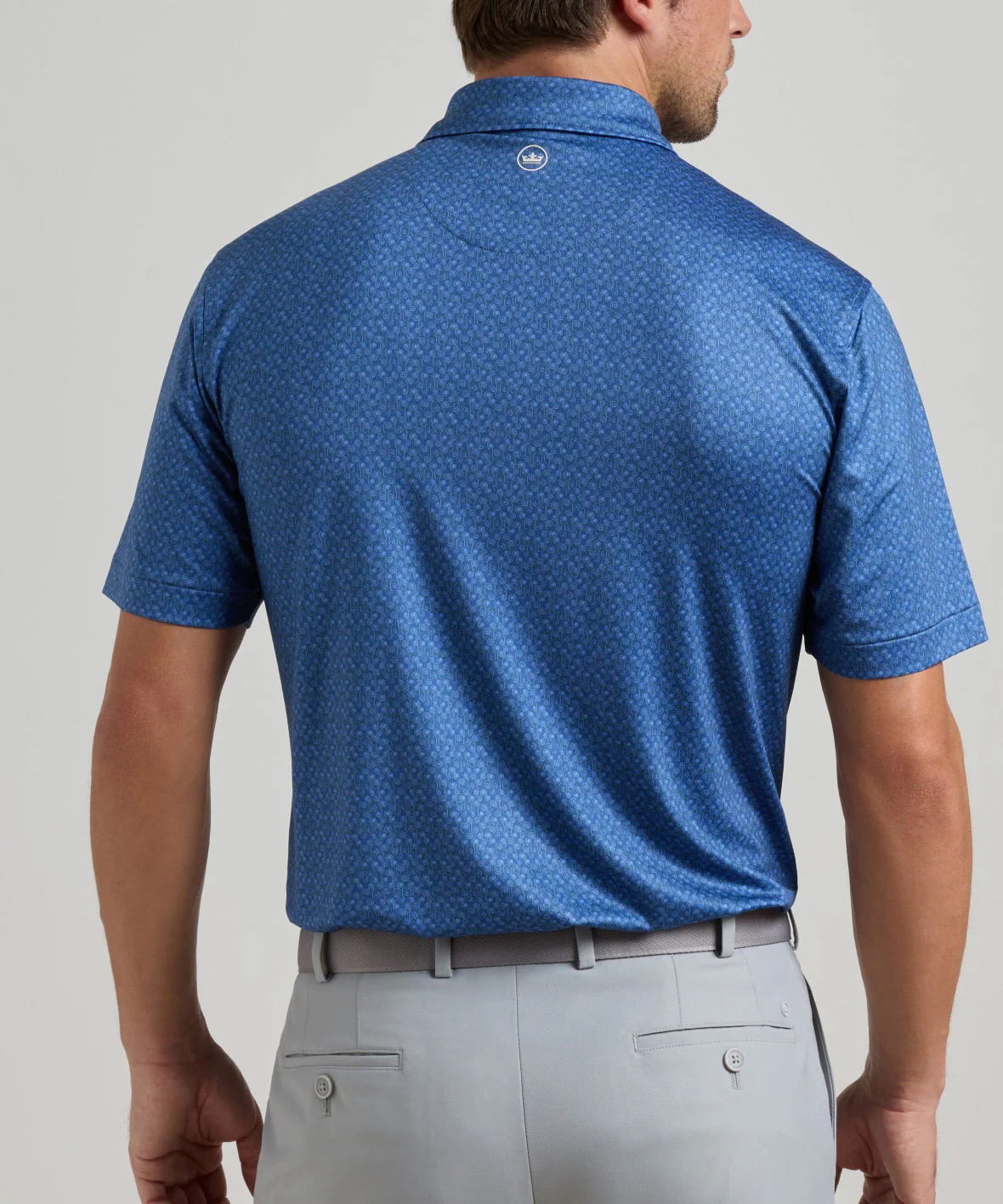 Peter Millar Pole Position Print Short Sleeve Performance Polo - Image 3