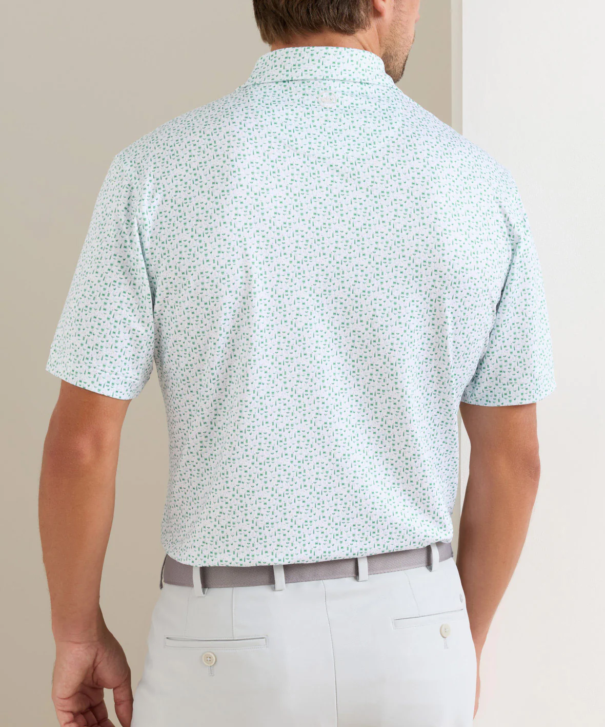 Peter Millar Cheers Print Short Sleeve Performance Polo - Image 3