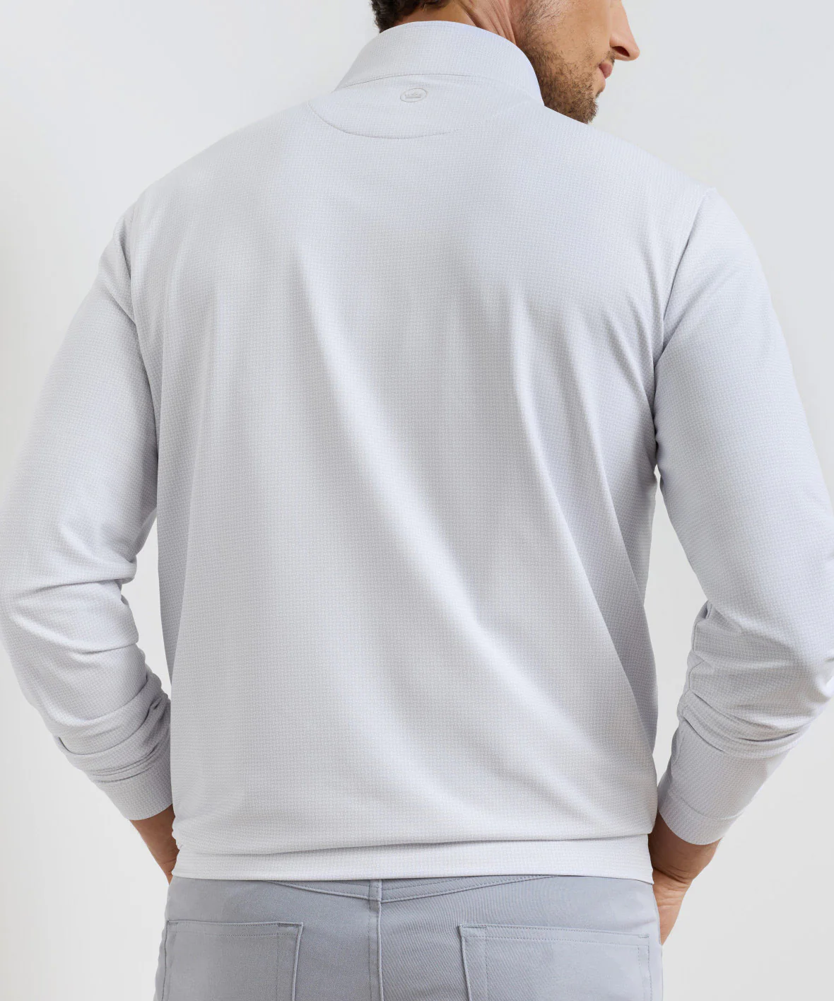 Peter Millar Basket Weave Perth Quarter-Zip Pullover - Image 16