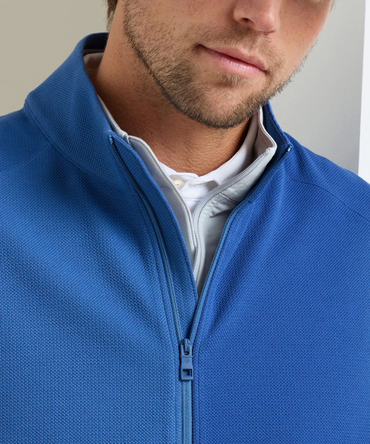 Peter Millar Cradle Pique Full Zip Vest - Image 20
