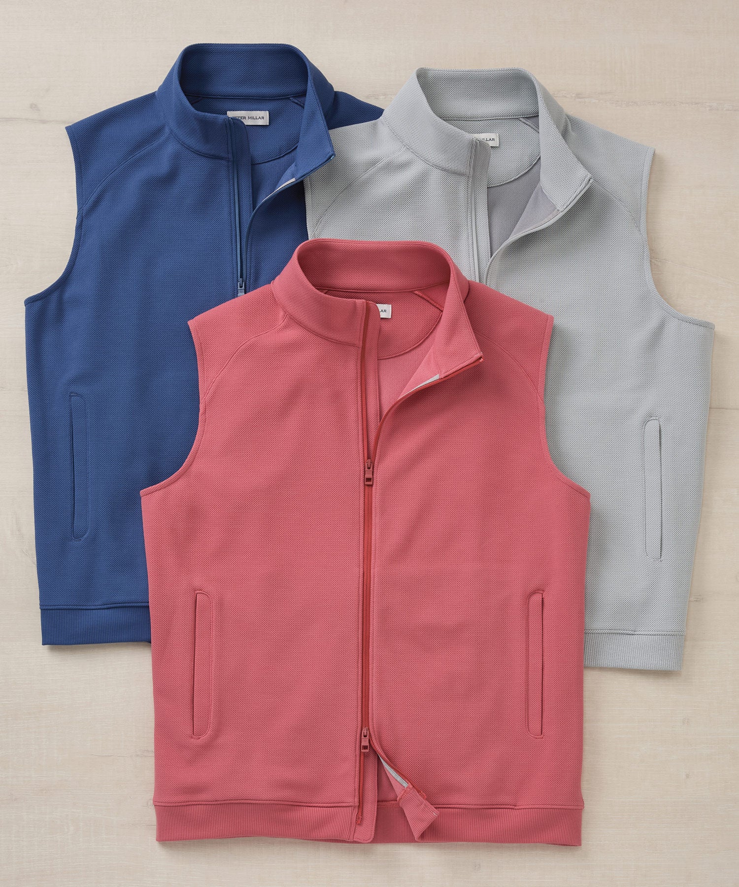 Peter Millar Cradle Pique Full Zip Vest - Image 3