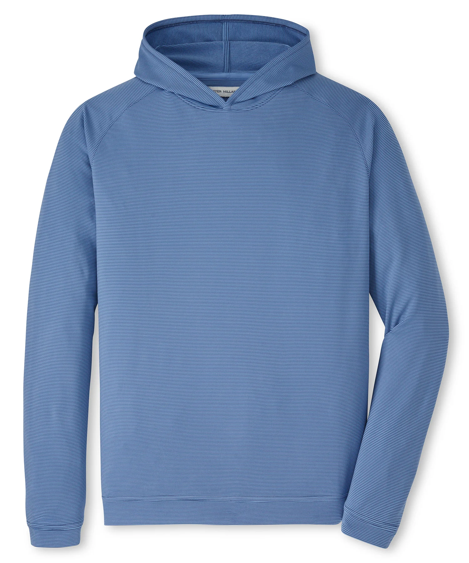 Peter Millar Long Sleeve Pine Sugar Stripe Performance Hoodie - Image 6