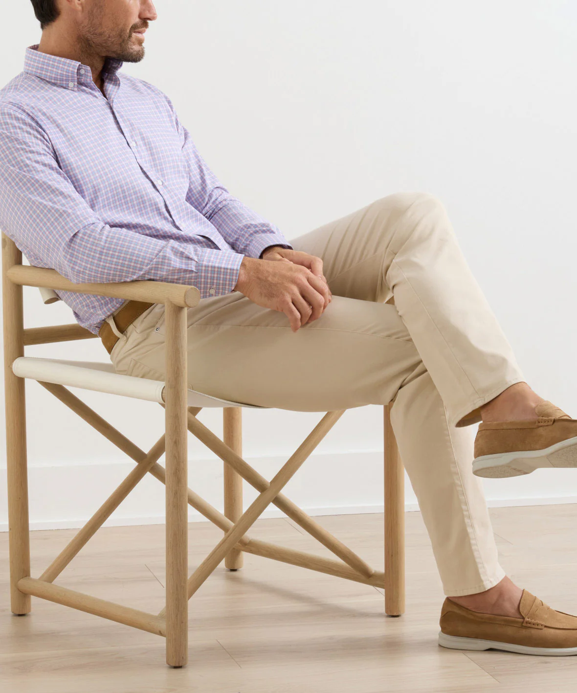 Peter Millar Felix Crown Light Long Sleeve Sport Shirt - Image 4