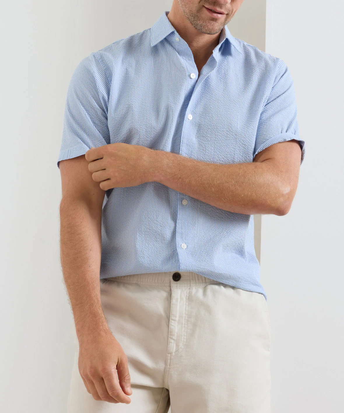 Peter Millar Coastal Stripe Sport Shirt - Image 2