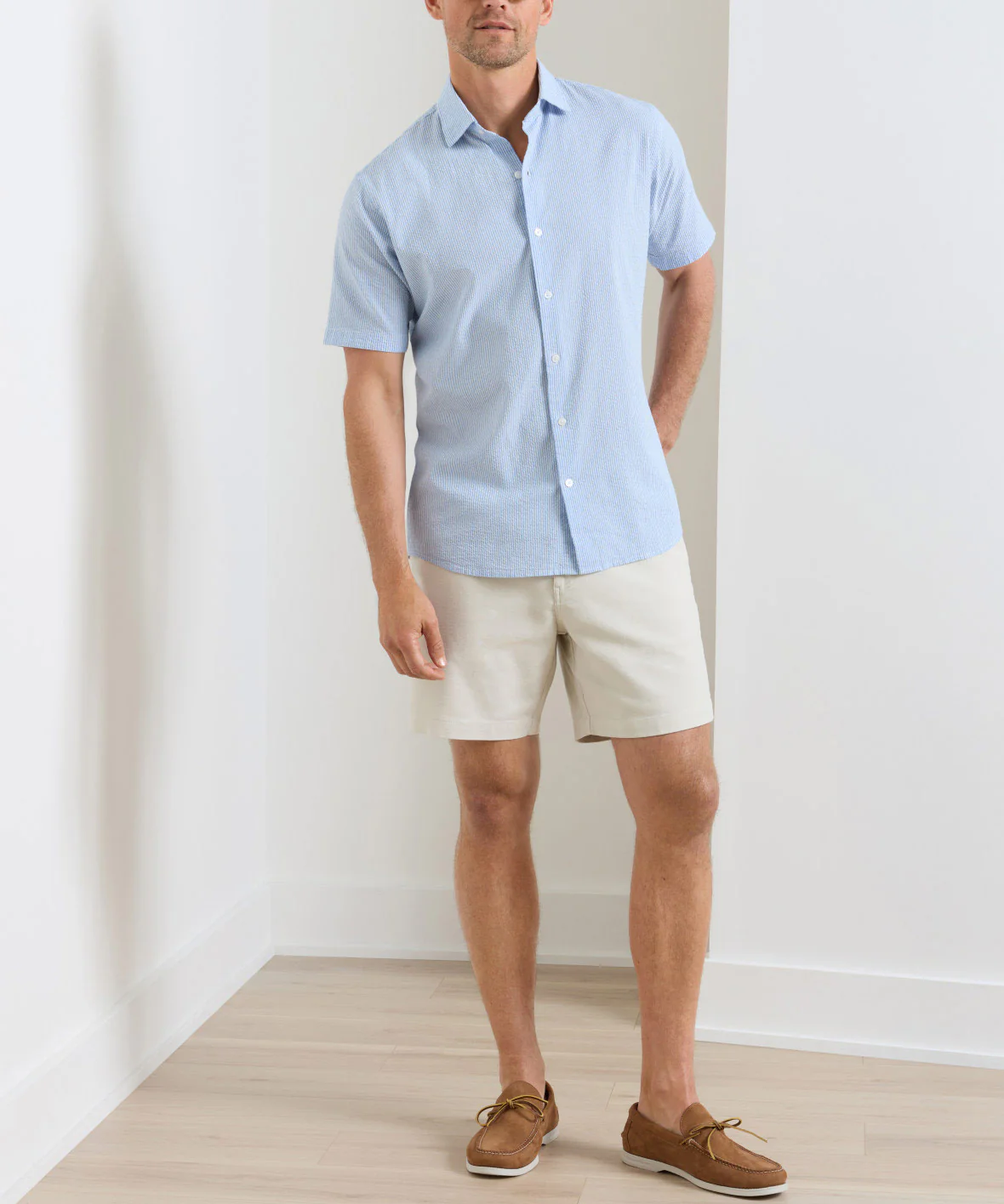 Peter Millar Coastal Stripe Sport Shirt - Image 4