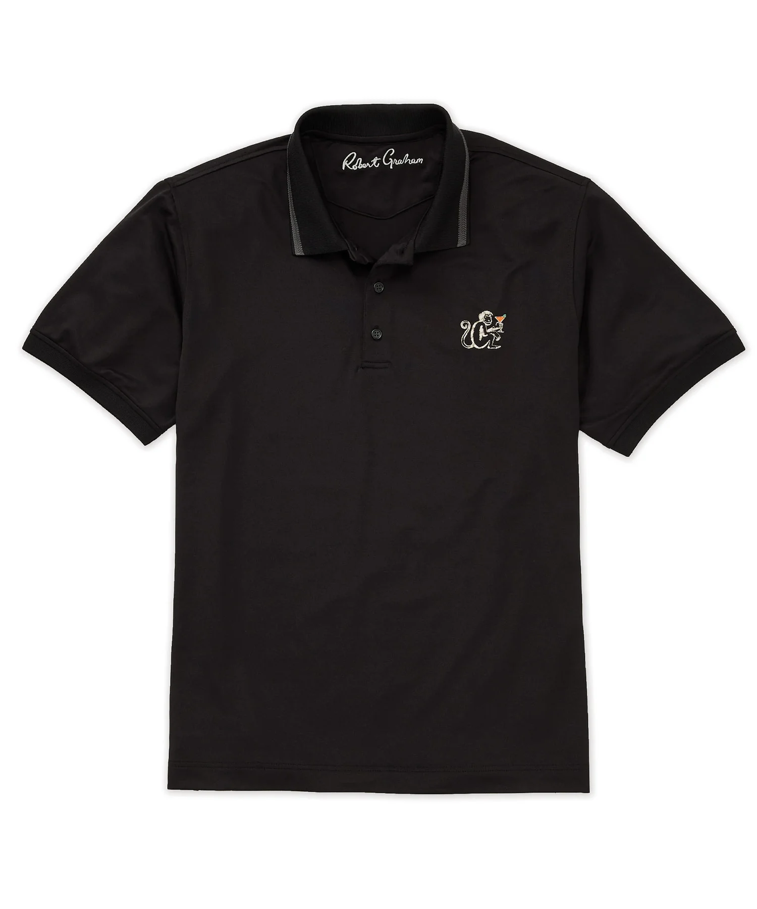 Robert Graham Short Sleeve Monkey Business Polo