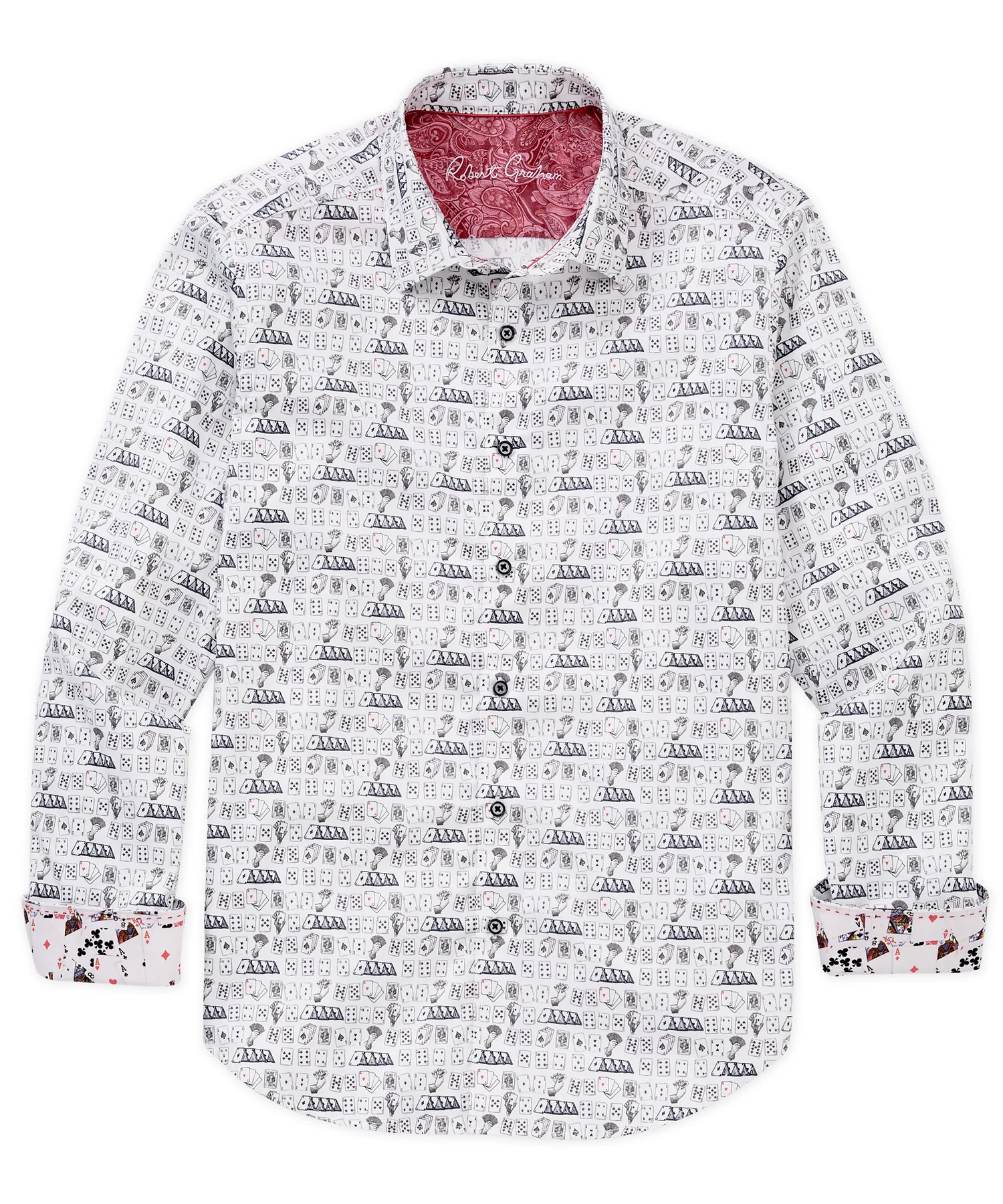 Robert Graham Long Sleeve 52 Pick Up Sport Shirt