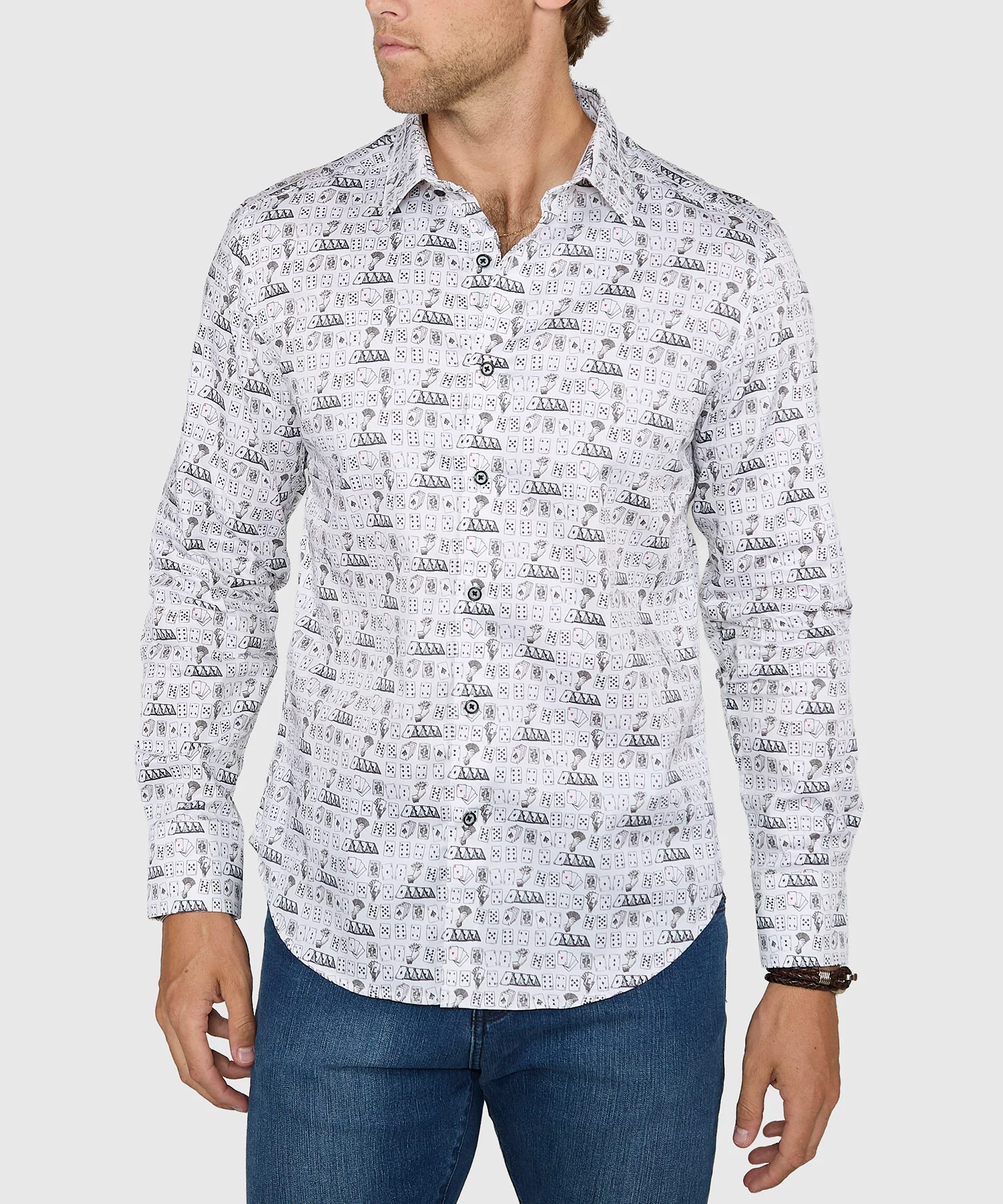 Robert Graham Long Sleeve 52 Pick Up Sport Shirt - Image 2