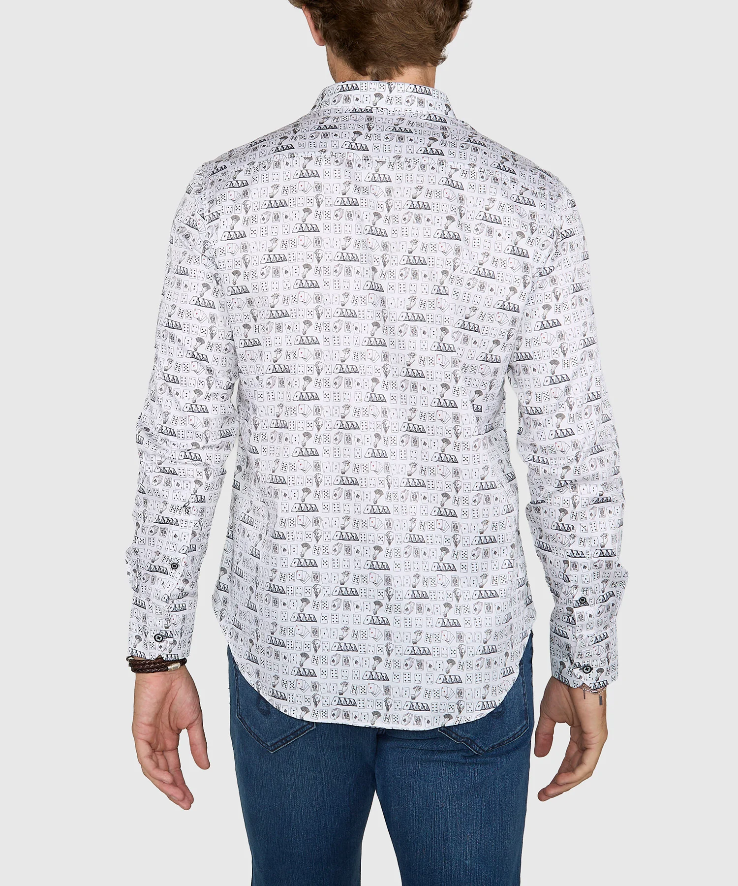 Robert Graham Long Sleeve 52 Pick Up Sport Shirt - Image 6