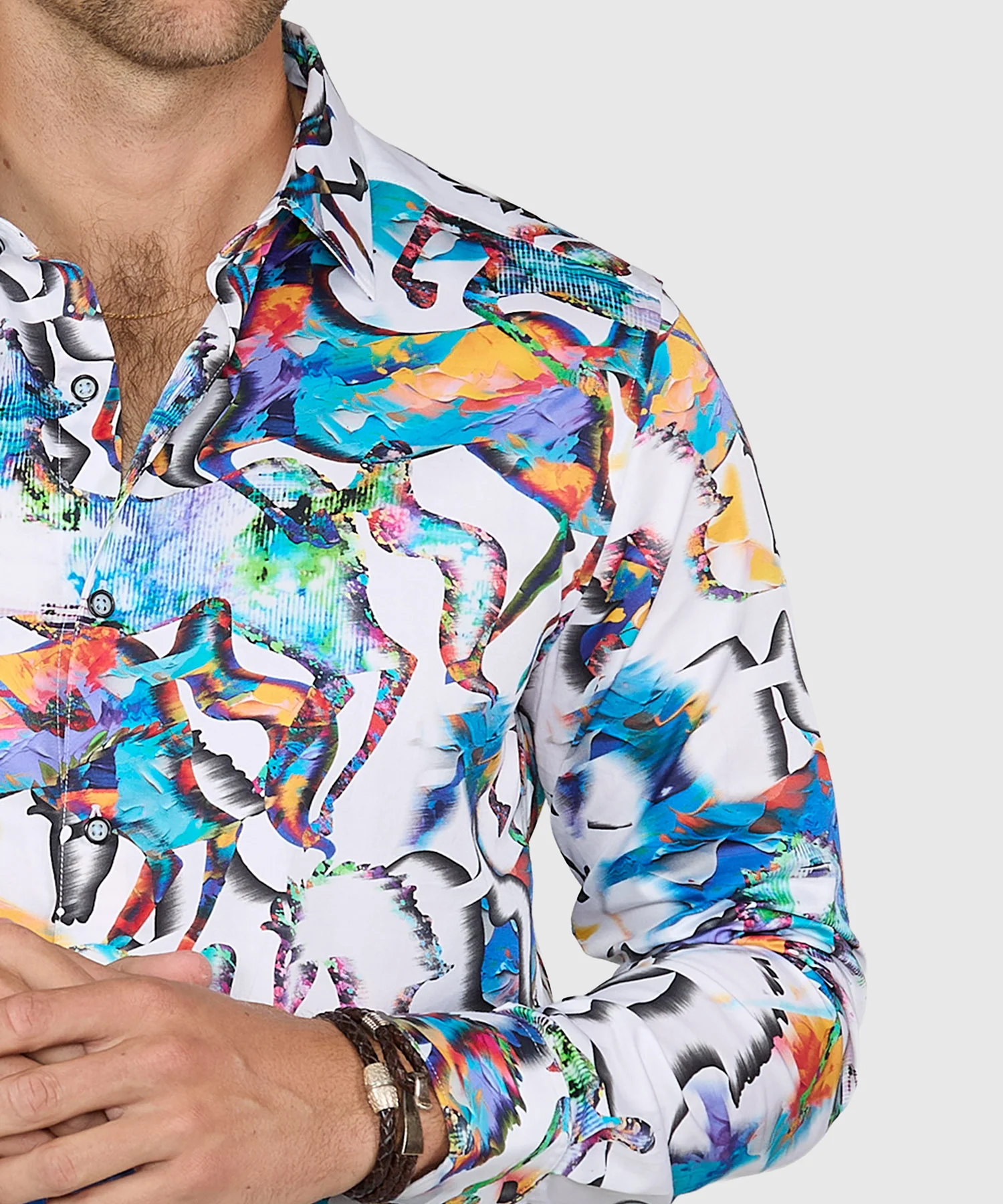 Robert Graham Long Sleeve Mane Event Sport Shirt - Image 5