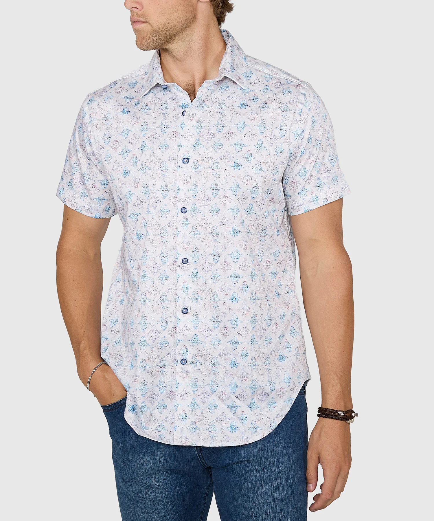 Robert Graham Short Sleeve Greatorex Sport Shirt - Image 2
