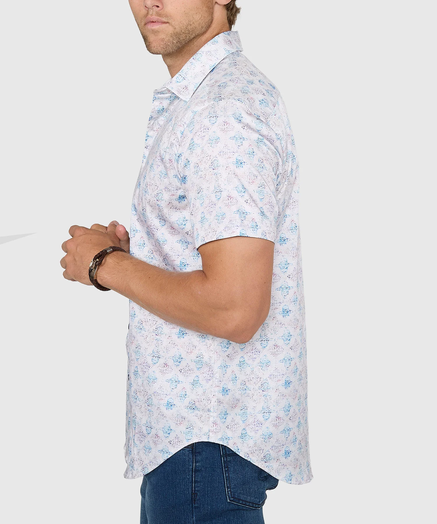 Robert Graham Short Sleeve Greatorex Sport Shirt - Image 4