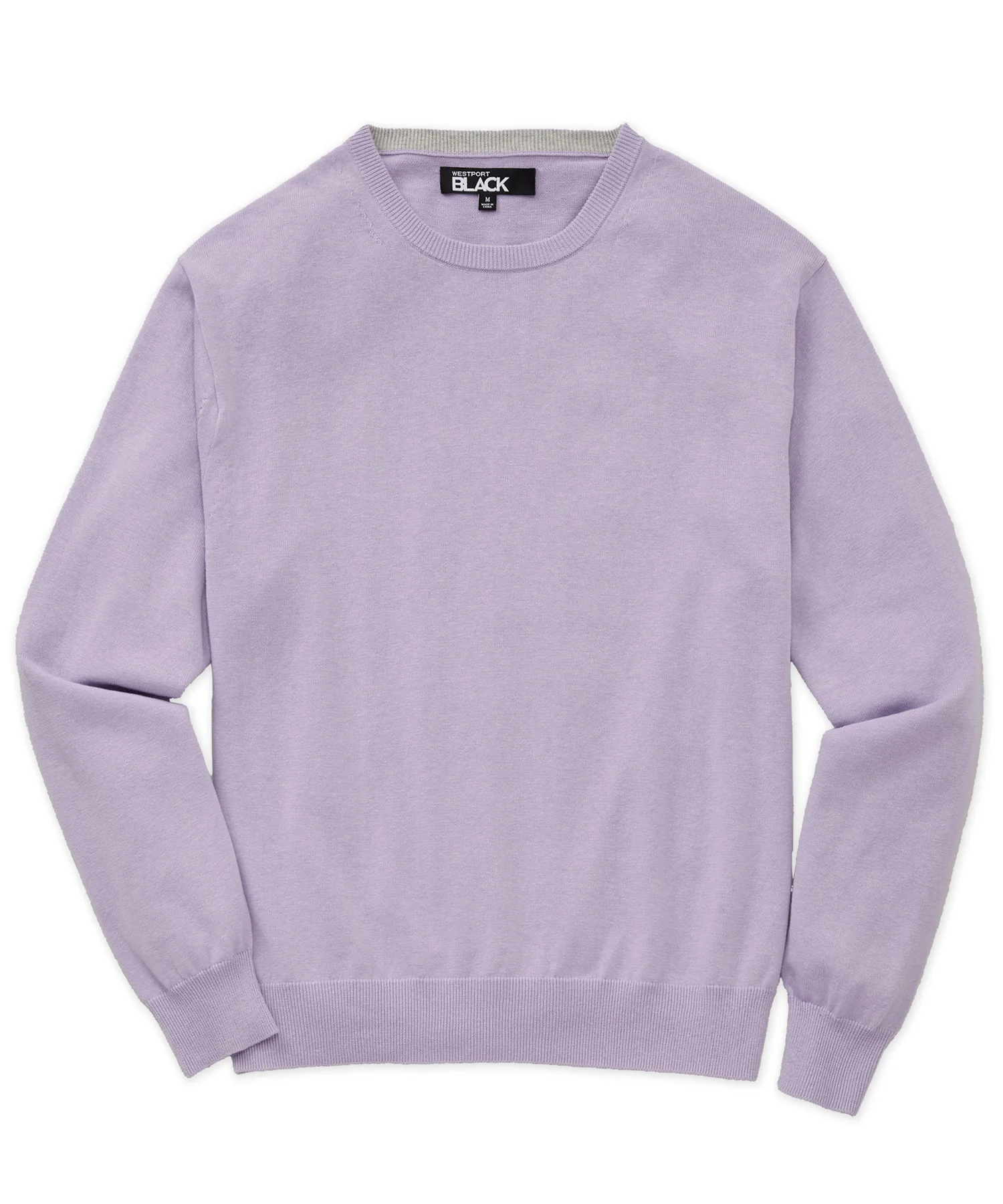 Westport Black Summer Saltwater Crew Pullover