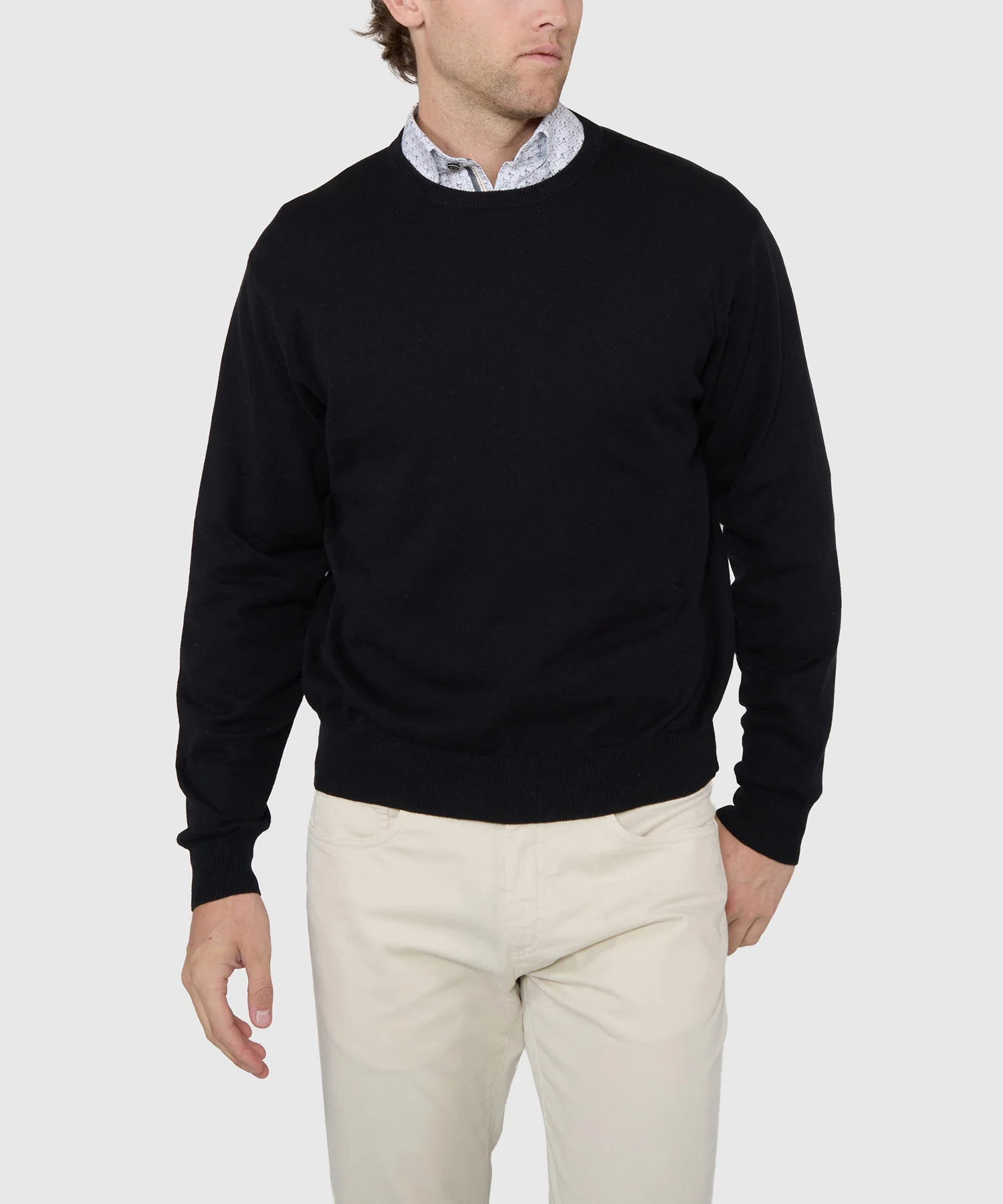 Westport Black Summer Saltwater Crew Pullover - Image 15