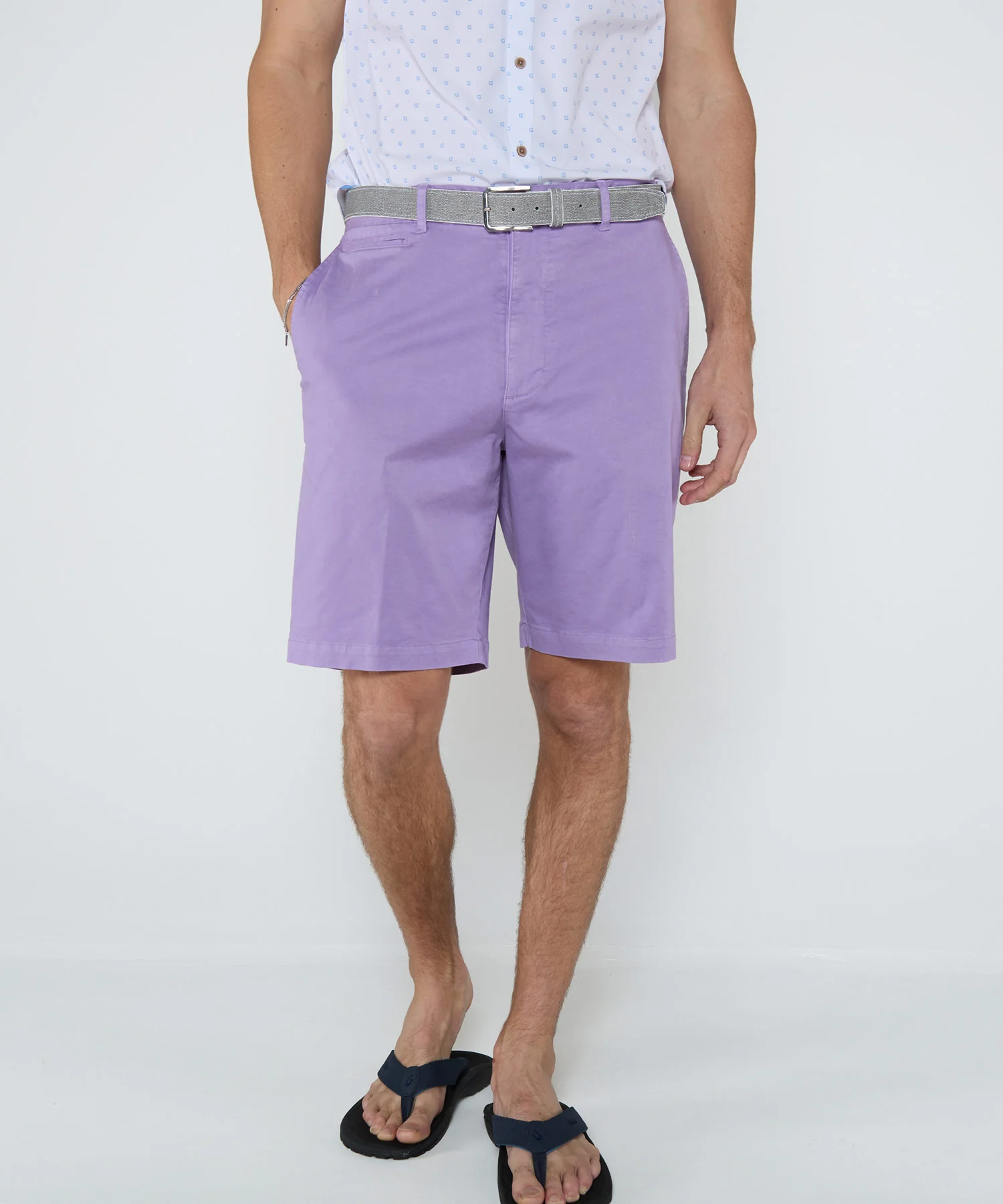 Westport Black Ocean Wash Stretch Twill Short - Image 10