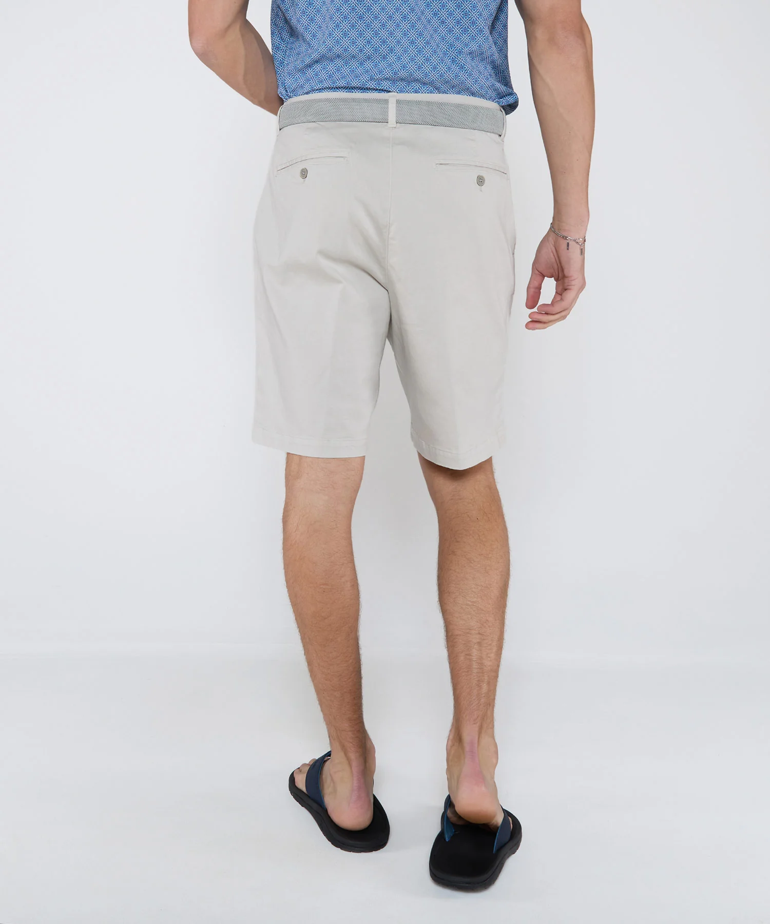 Westport Black Ocean Wash Stretch Twill Short - Image 12
