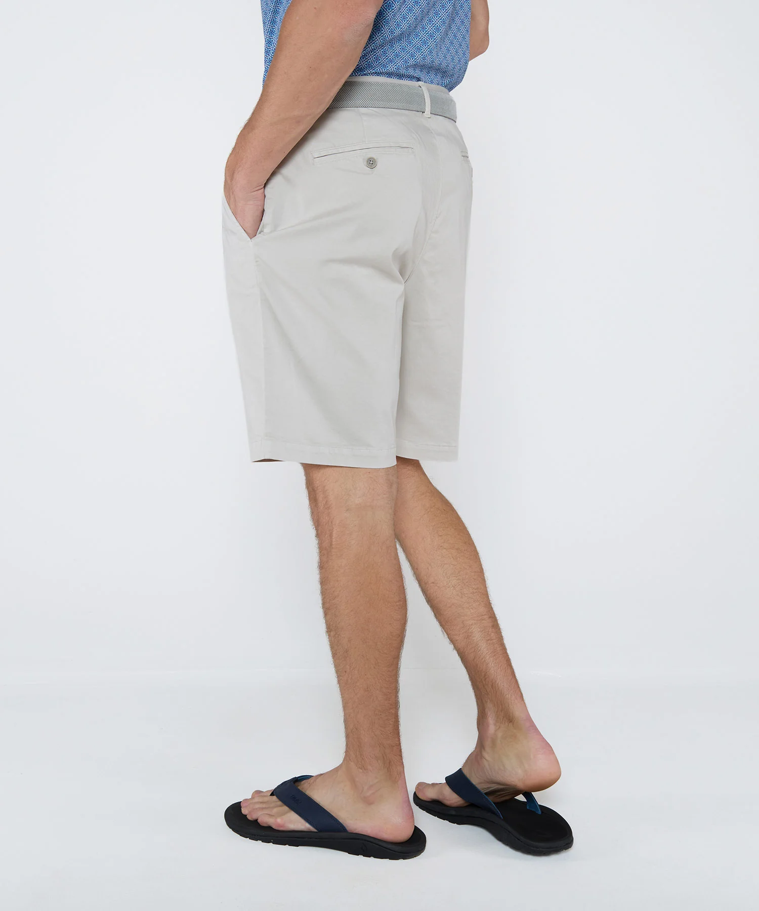 Westport Black Ocean Wash Stretch Twill Short - Image 15