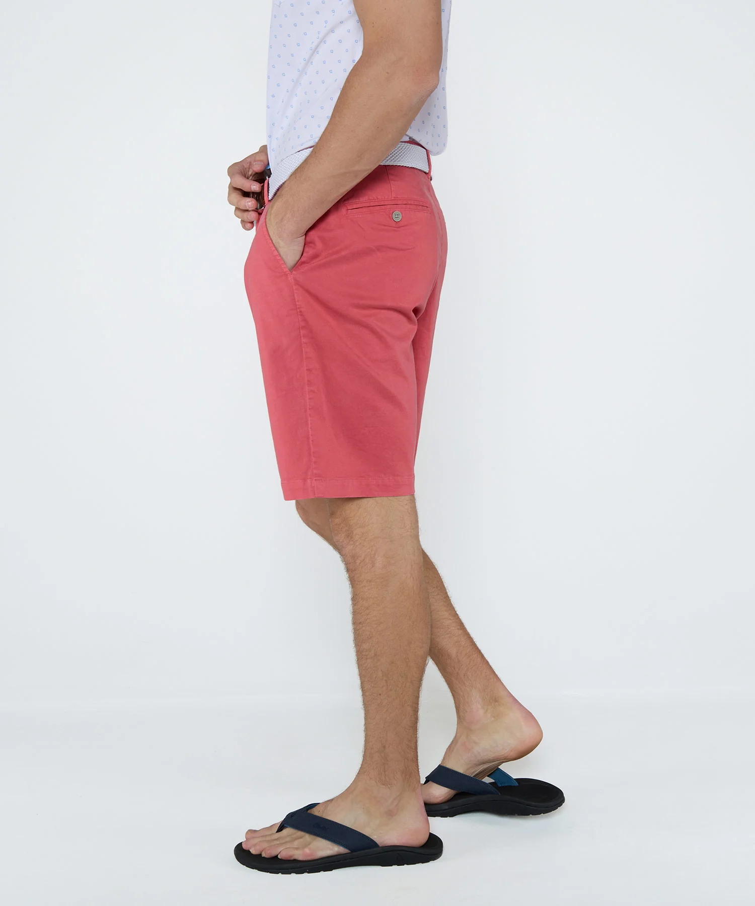 Westport Black Ocean Wash Stretch Twill Short - Image 17