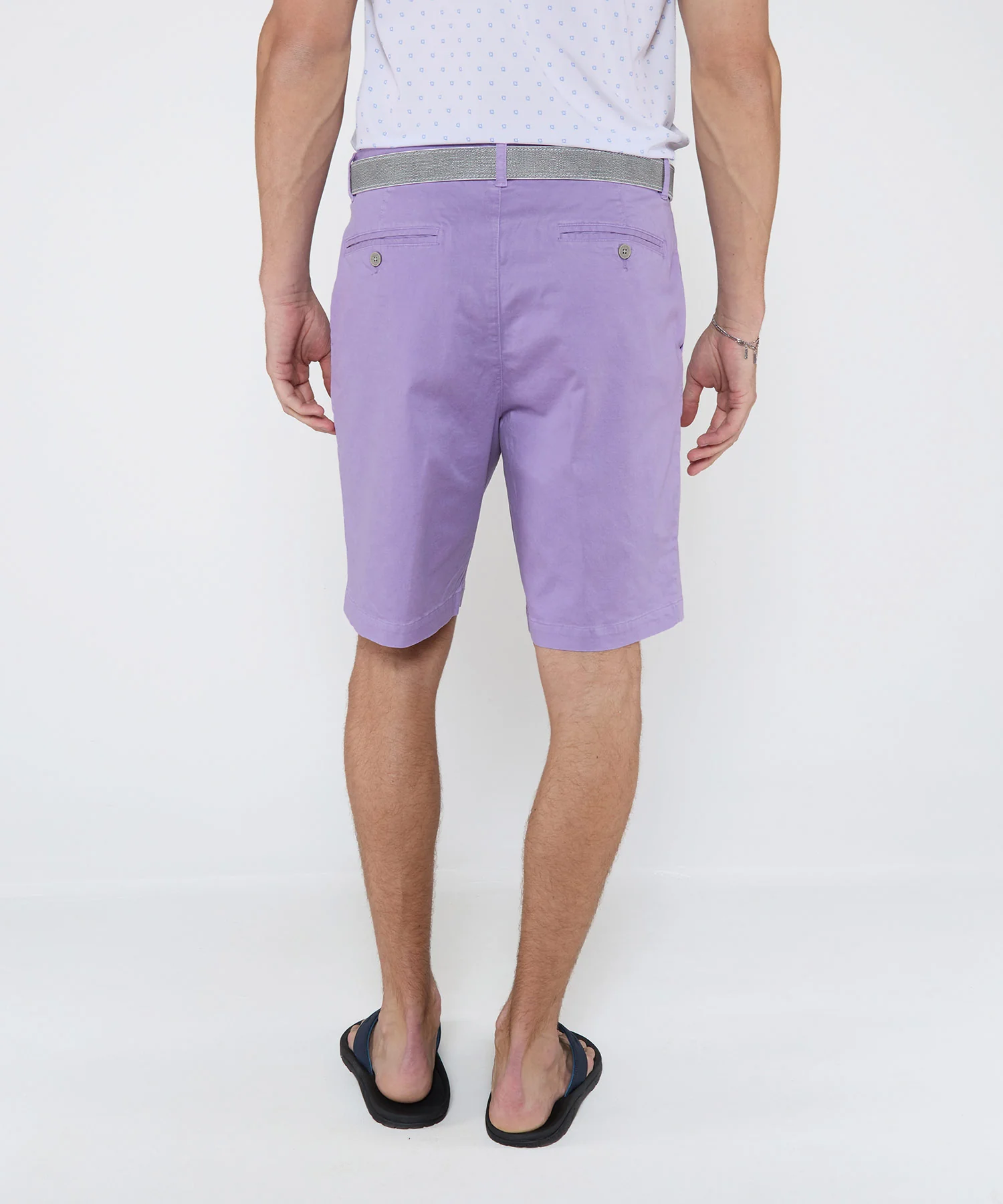 Westport Black Ocean Wash Stretch Twill Short - Image 8