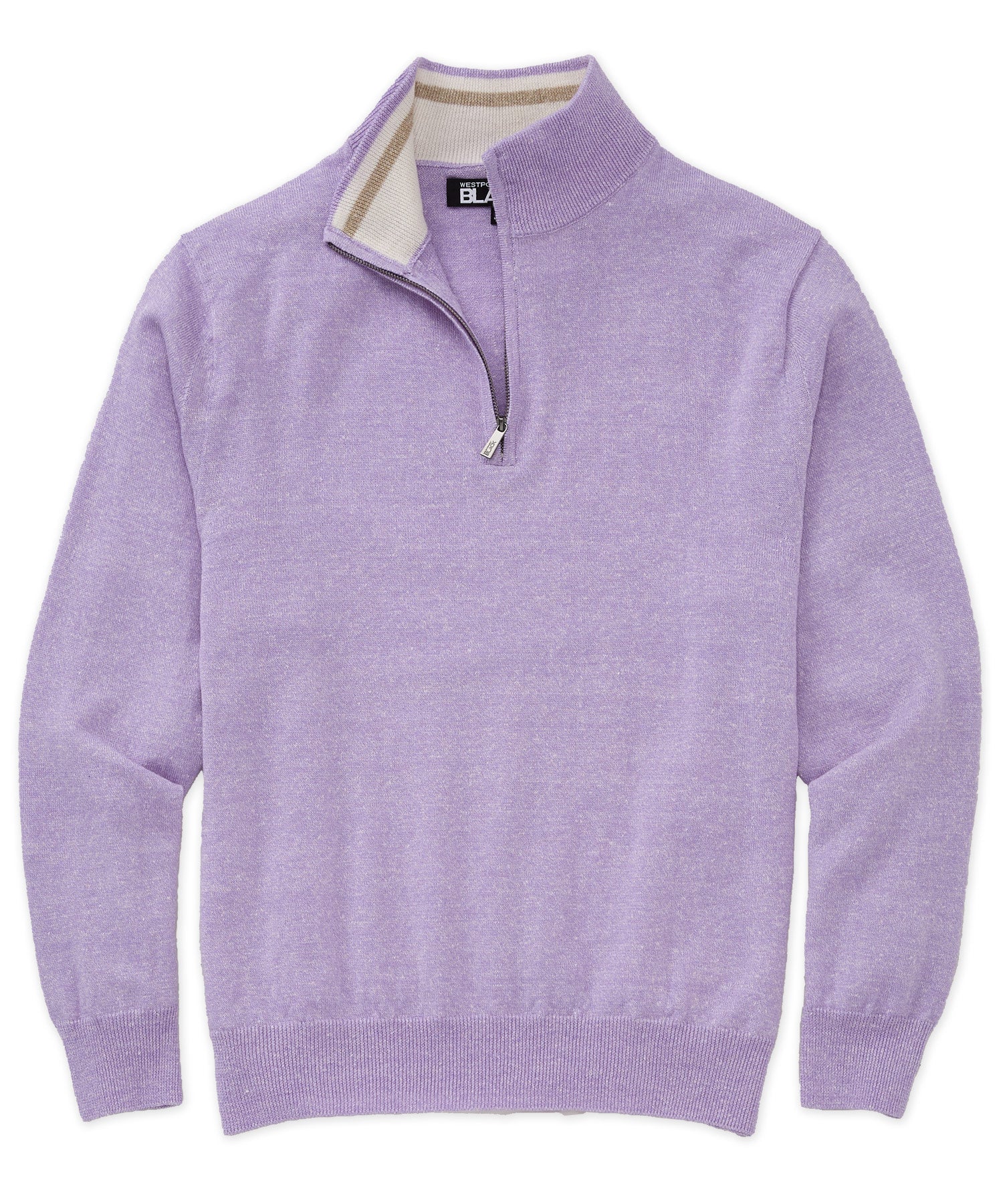 Westport Black Kingston Quarter-Zip Pullover