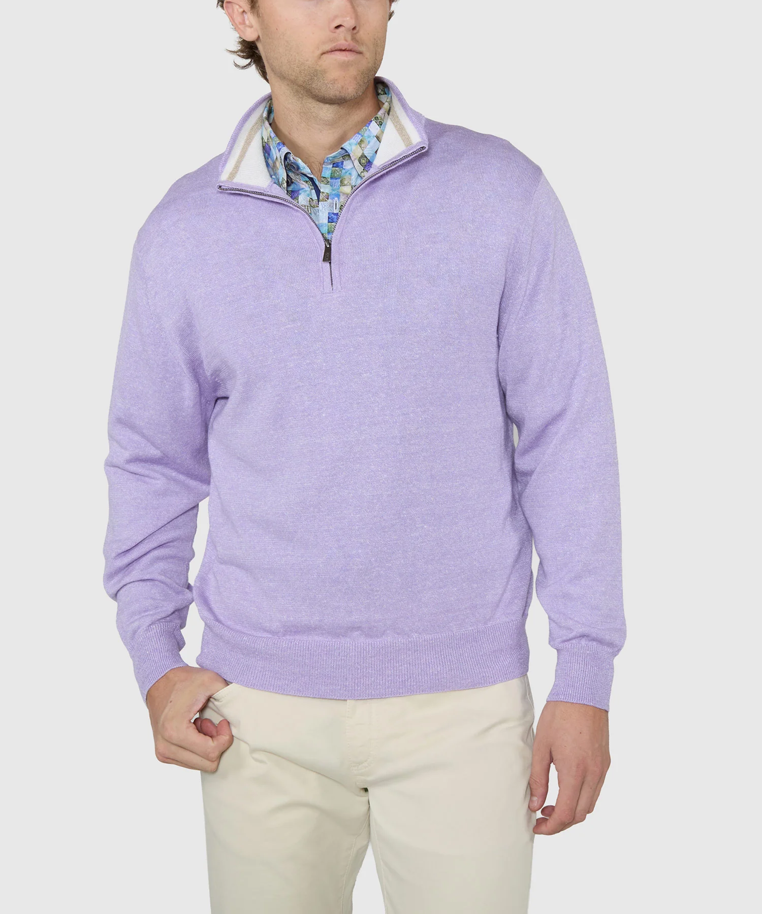 Westport Black Kingston Quarter-Zip Pullover - Image 2