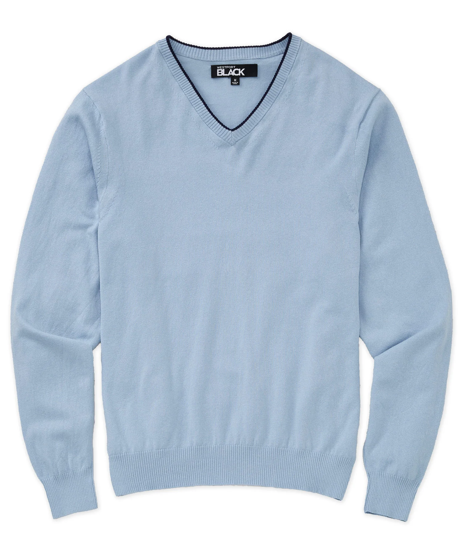 Westport Black Marabella V-Neck Sweater - Image 11