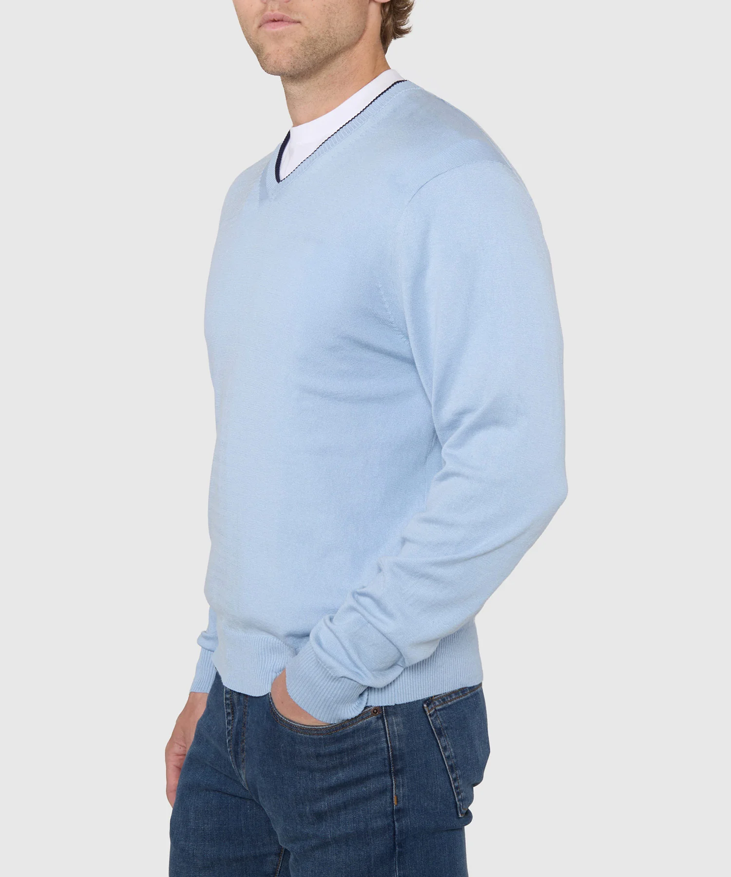 Westport Black Marabella V-Neck Sweater - Image 13