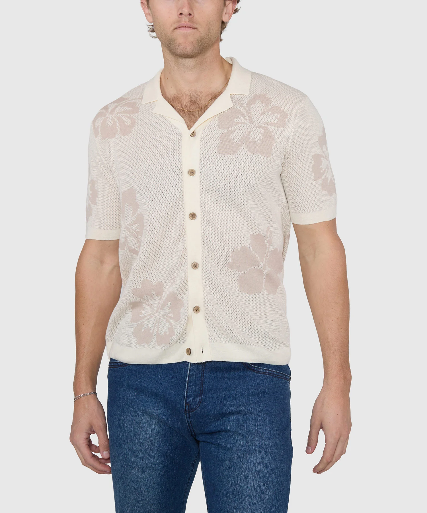 Westport Black Short Sleeve Davis Resort Cabana - Image 2